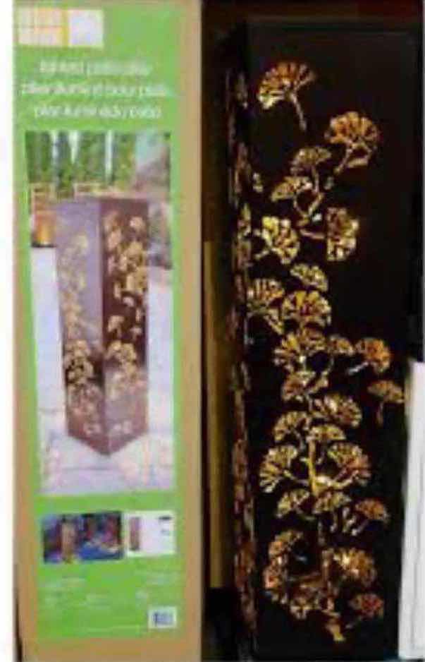 Photo 1 of NIB INSIDE OUTSIDE LIGHTED PATIO PILLAR H 40"