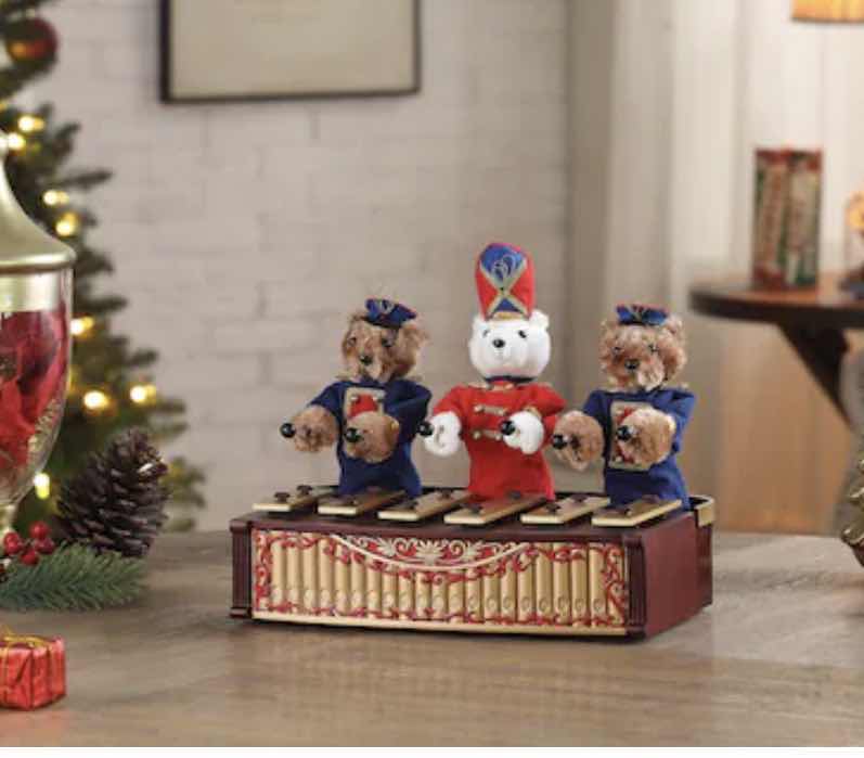 Photo 1 of MR. CHRISTMAS 10” ANIMATED BANDSTAND BEARS FEATURES A CHARMING GROUP OF BEAR MUSICIANS PERFORMING ON A DECORATIVE BANDSTAND. $100