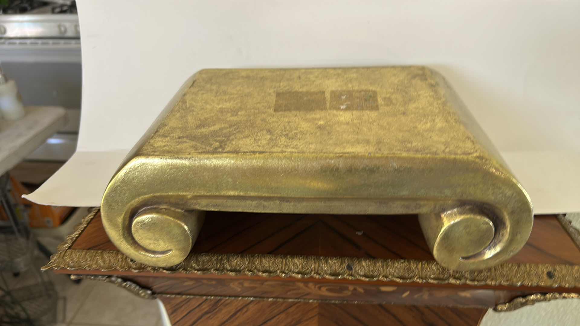 Photo 1 of THREE GOLD TONE, HOME DECOR PIECES