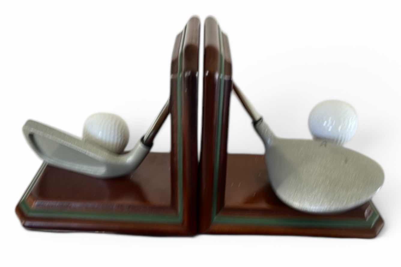 Photo 1 of GOLF CLUB BOOKENDS H6.25”