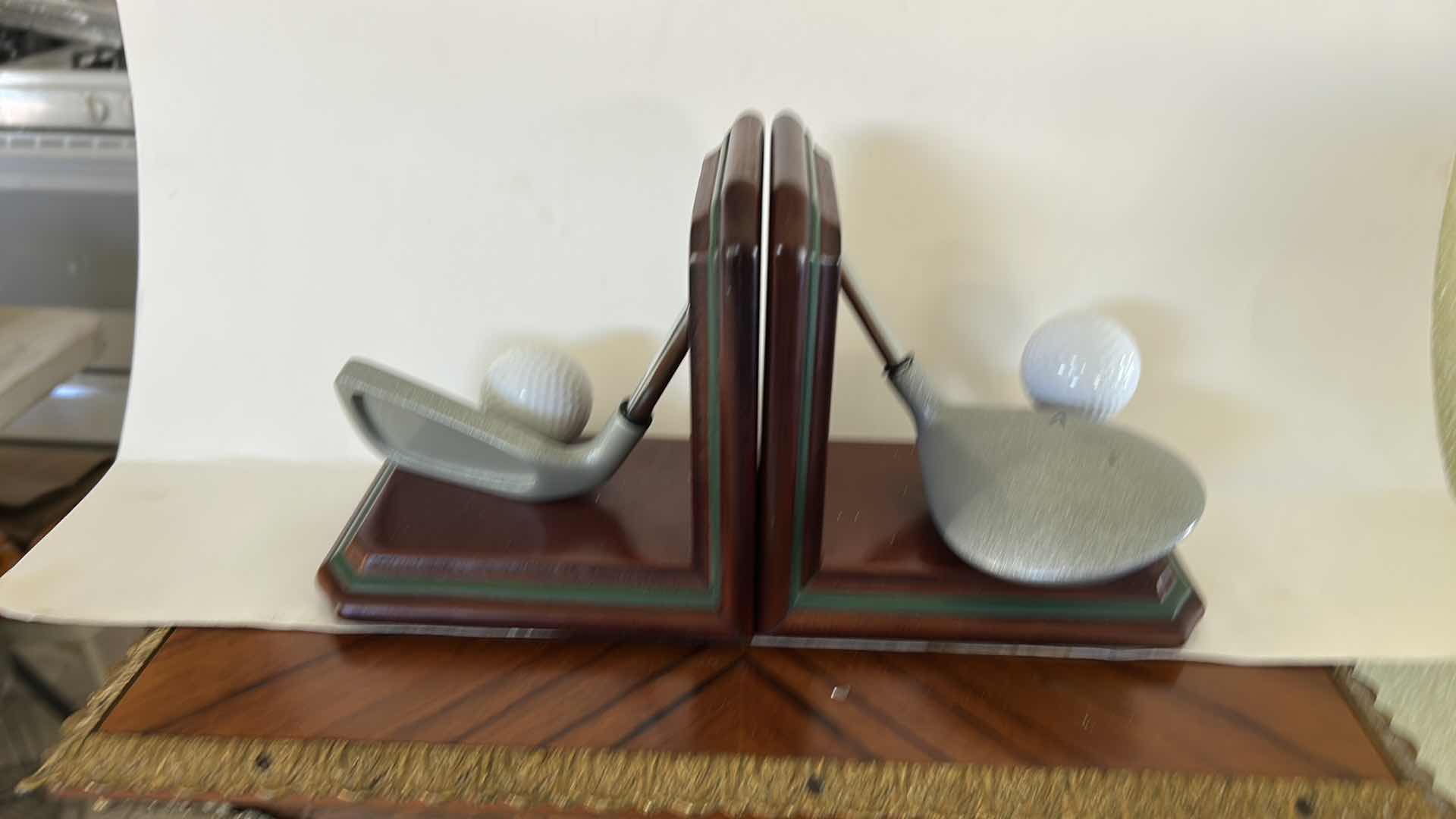 Photo 1 of GOLF CLUB BOOKENDS H6.25”