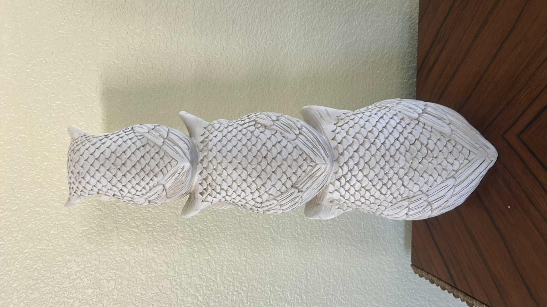 Photo 1 of HONEYBLOOM RESIN OWL STACK - WHITE (18”)