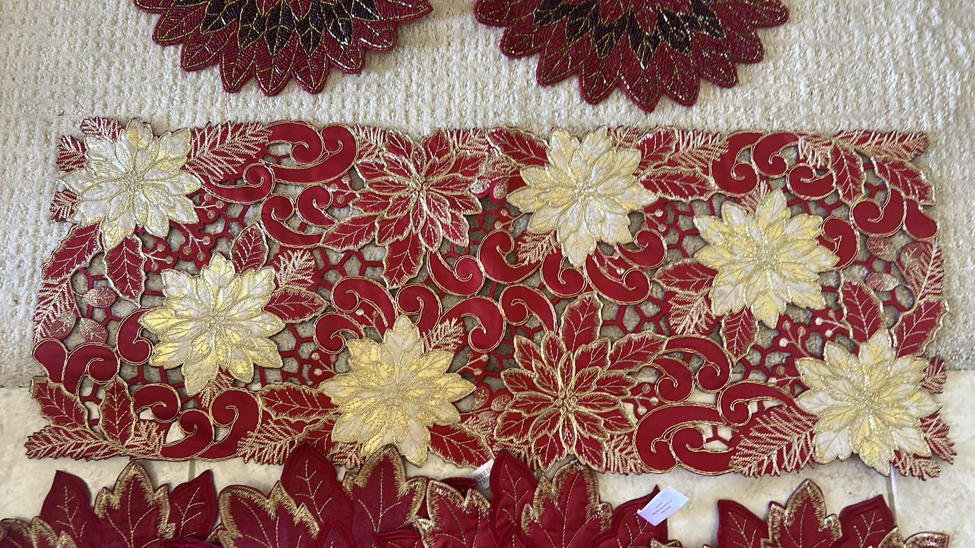 Photo 1 of 9 HOLIDAY PLACEMATS CHRISTMAS DECOR