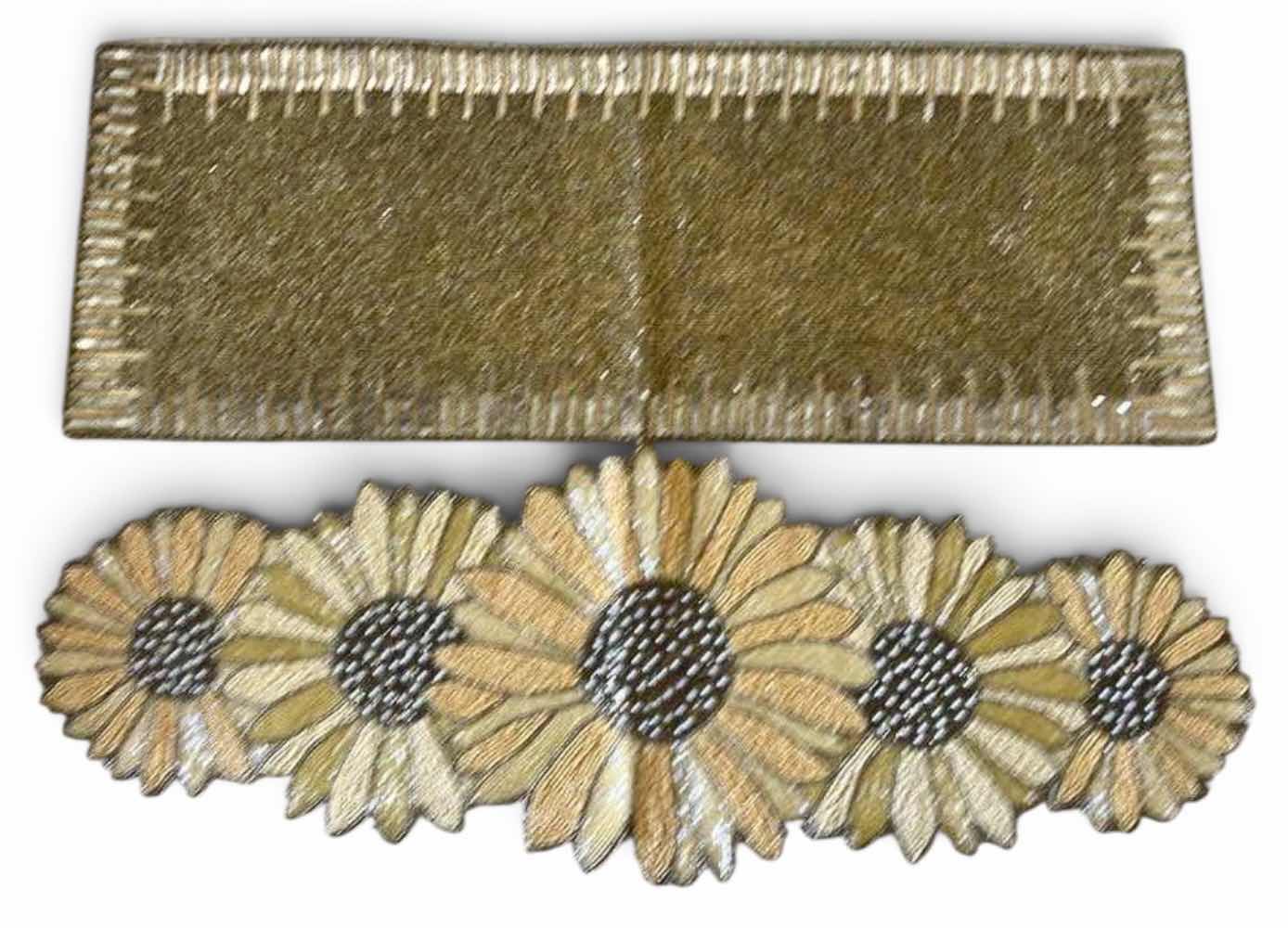 Photo 1 of HOLIDAY DECOR- TWO BEADED TABLE RUNNERS