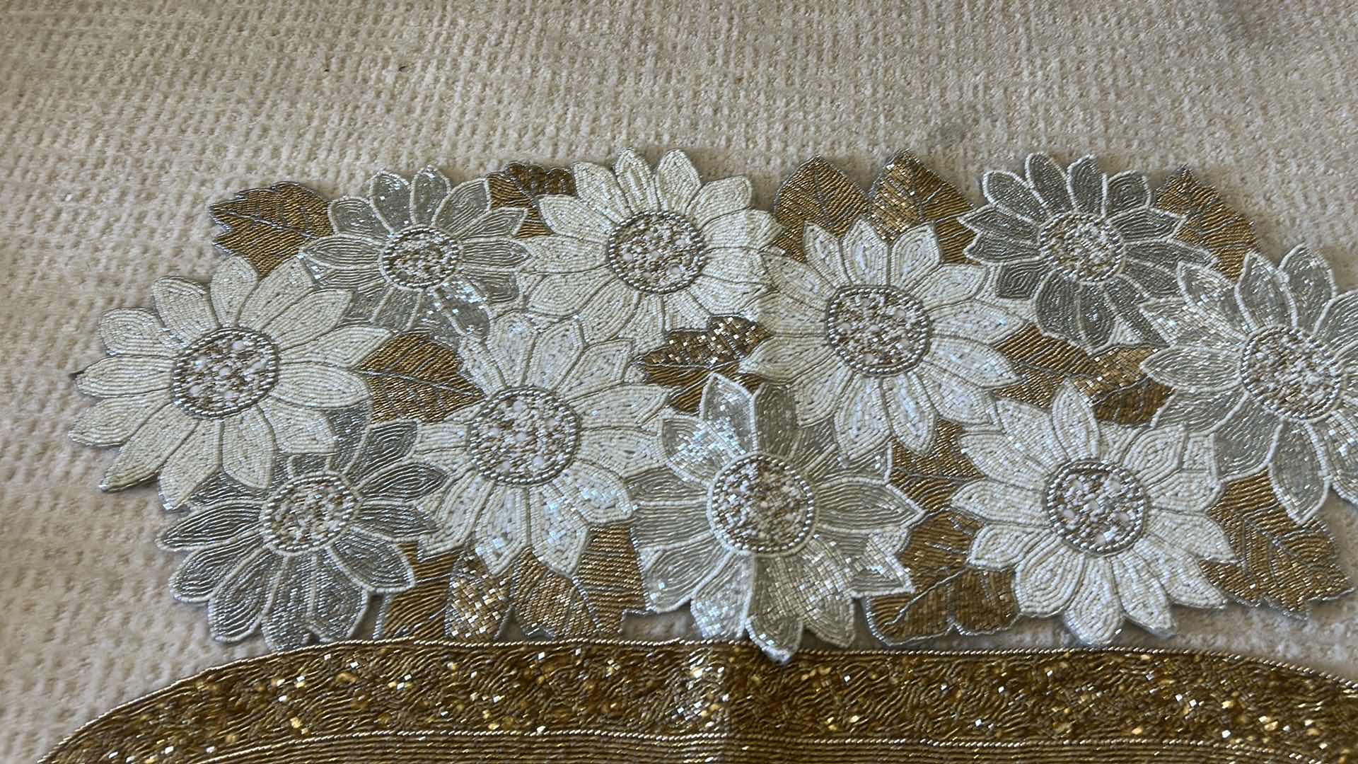 Photo 1 of HOLIDAY DECOR- TWO BEADED TABLE RUNNERS