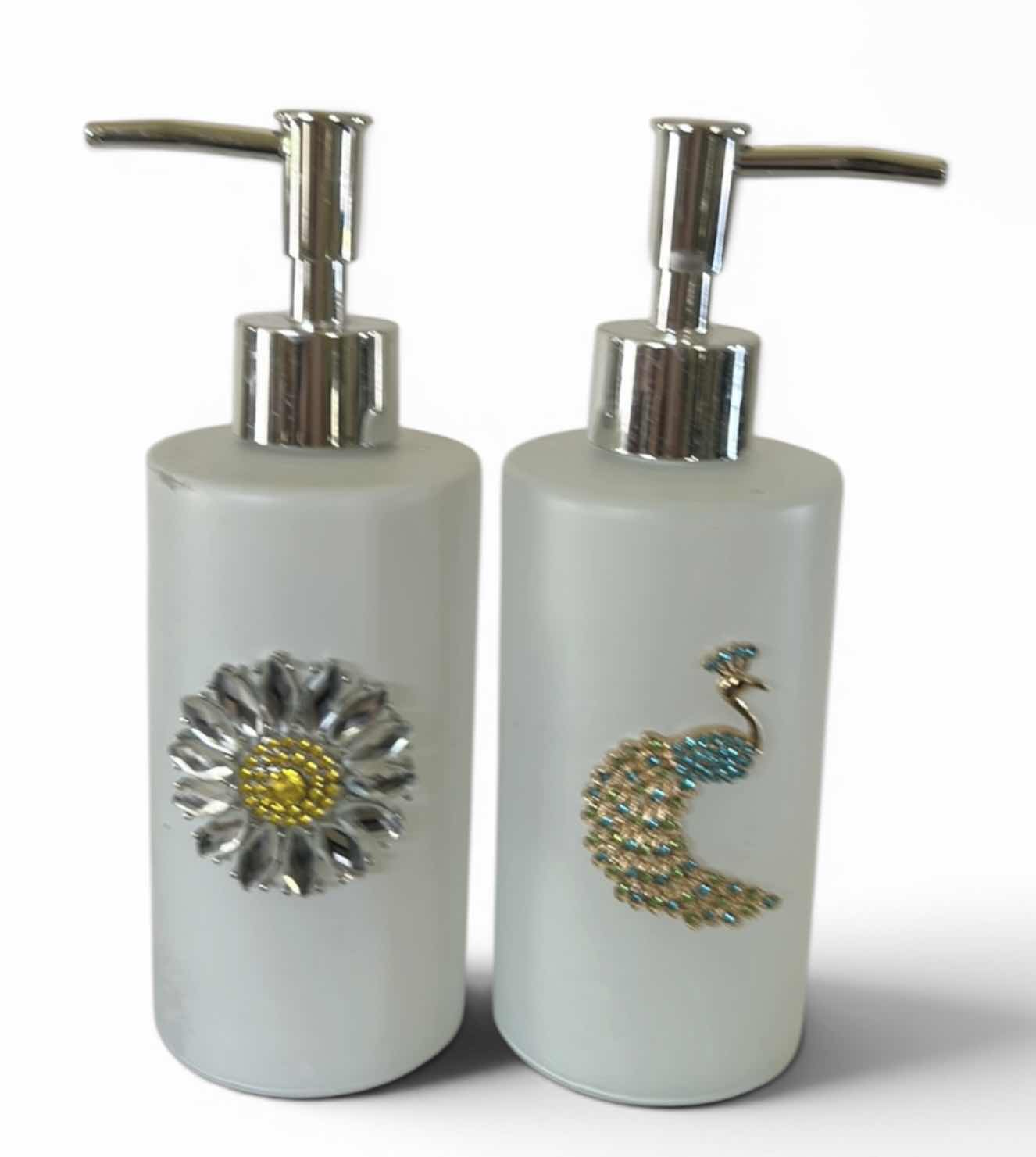 Photo 1 of 2 BEJEWELED SOAP DISPENSERS