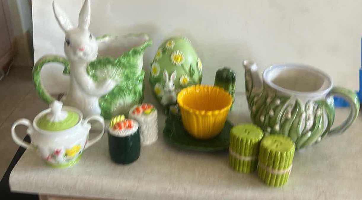 Photo 1 of CERAMIC SPRING COLLECTION, BUNNIES, AND FLORALS KITCHEN ACCESSORIES