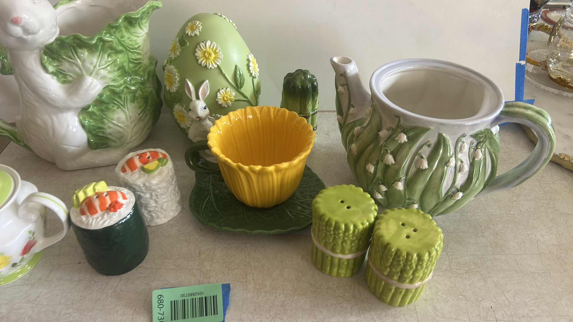 Photo 1 of CERAMIC SPRING COLLECTION, BUNNIES, AND FLORALS KITCHEN ACCESSORIES