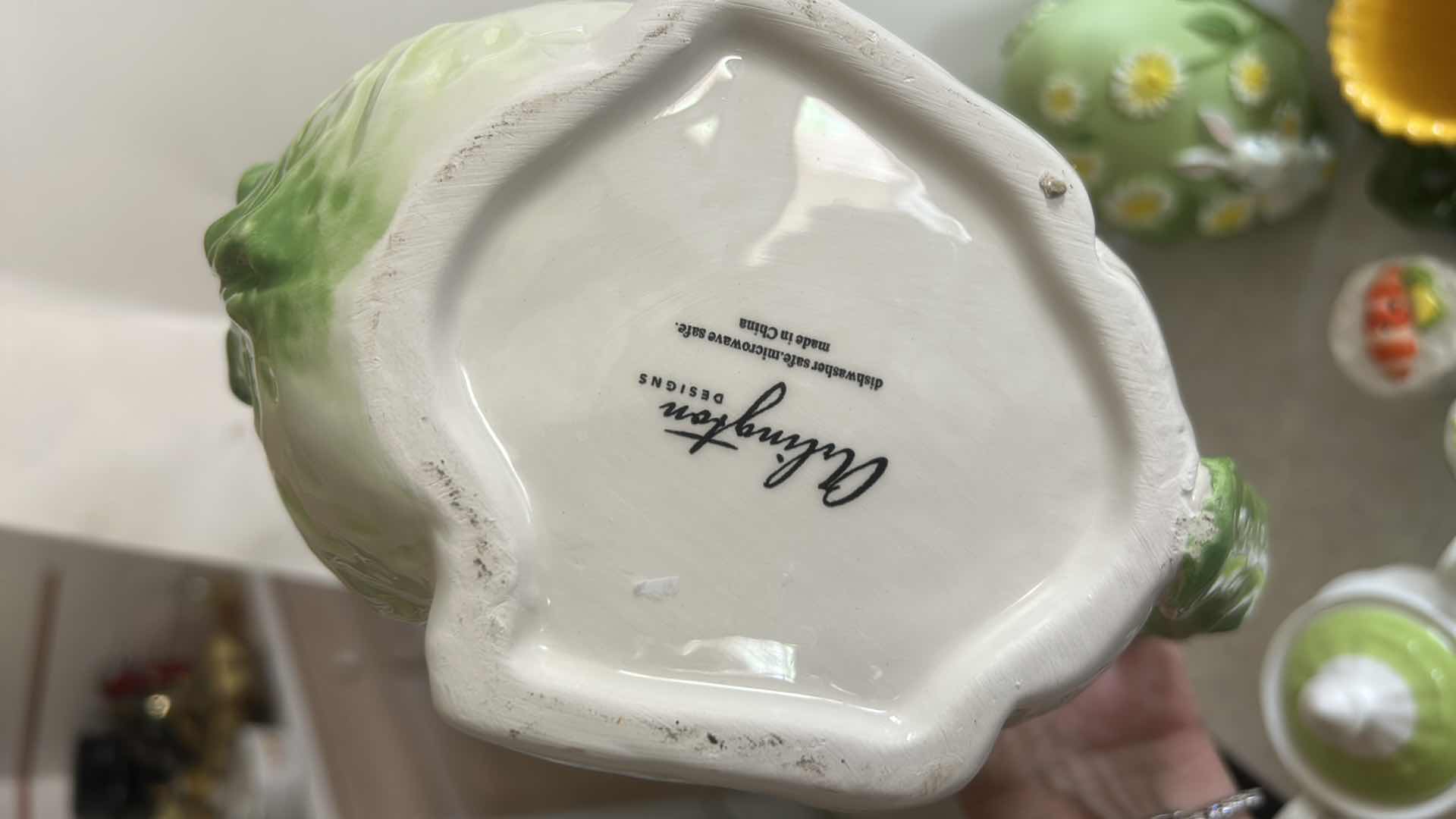 Photo 1 of CERAMIC SPRING COLLECTION, BUNNIES, AND FLORALS KITCHEN ACCESSORIES