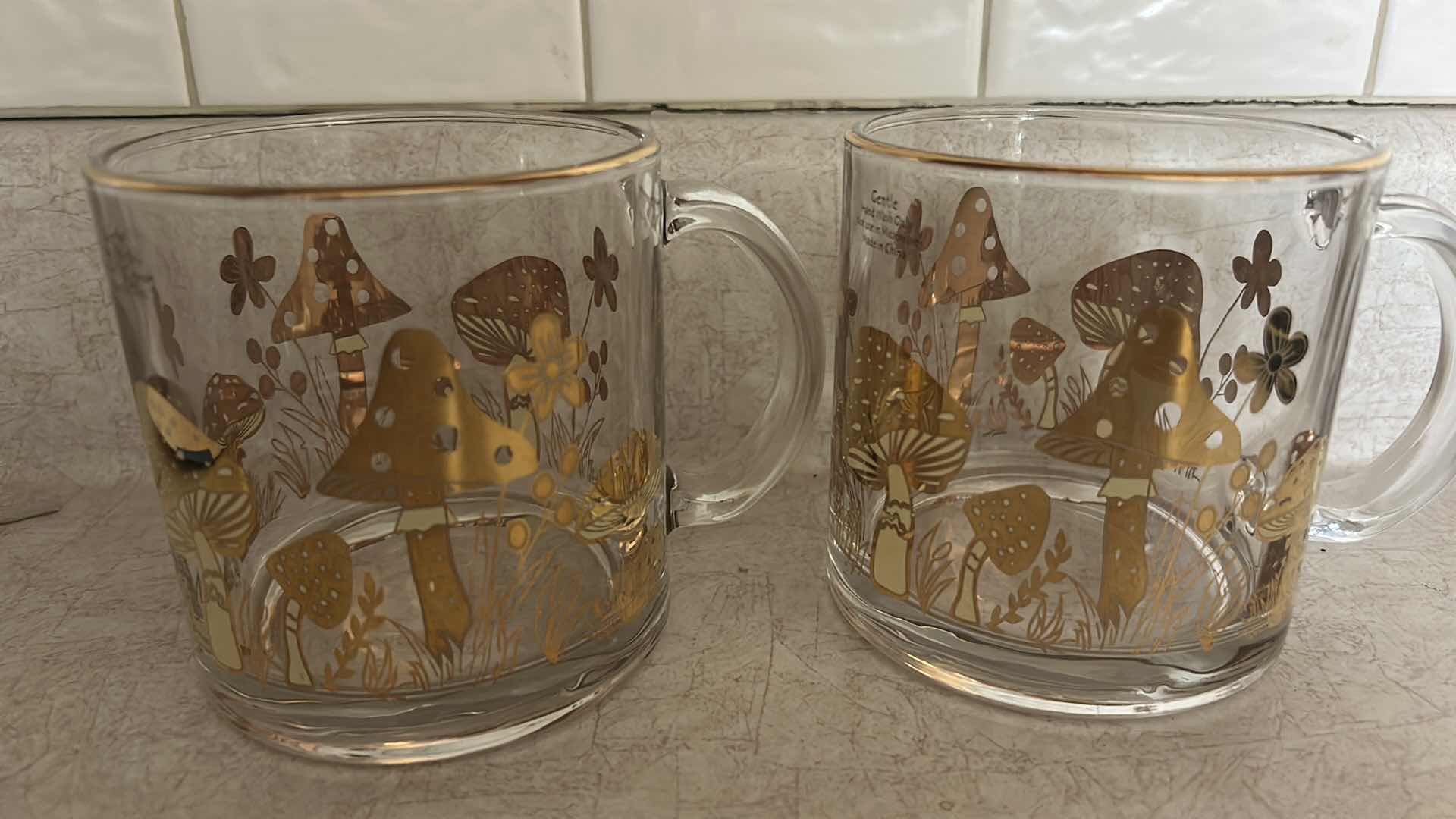 Photo 1 of 11PC GOLD PLATES, MUGS AND MORE