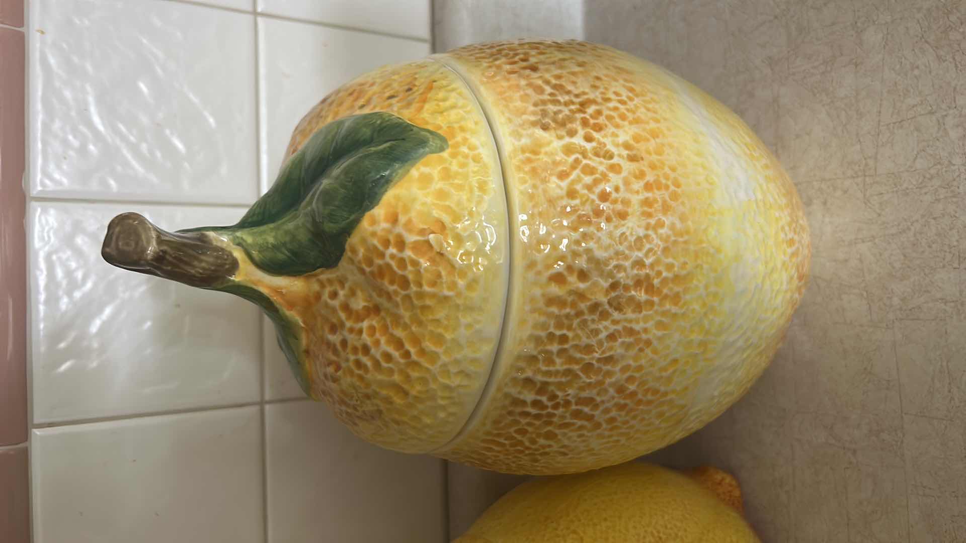 Photo 1 of 3 LEMON COOKIE JARS (TALLEST 12”)