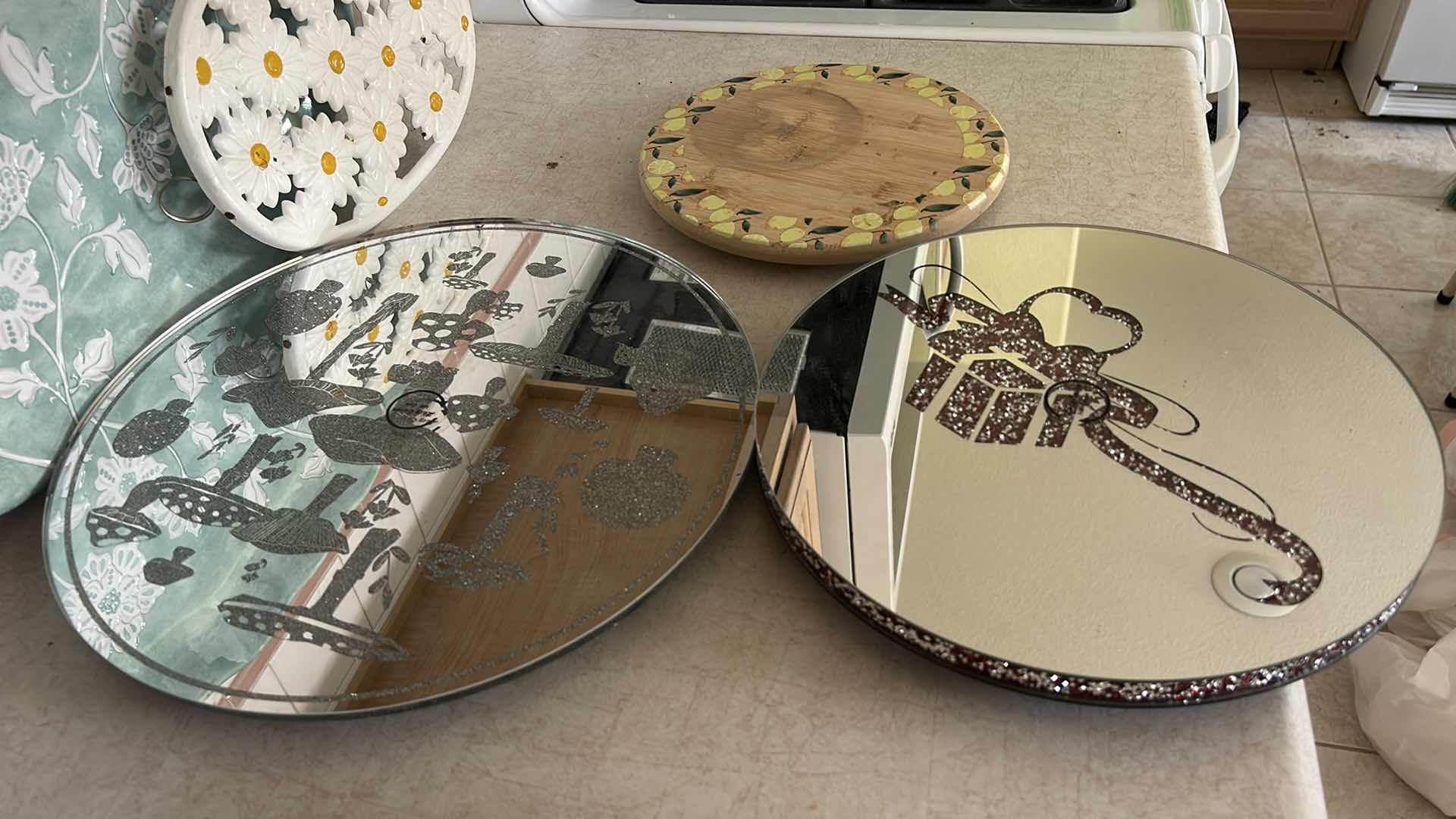 Photo 1 of 7 KITCHEN ITEMS, 3 LAZY SUSANS, BOWLS & MORE