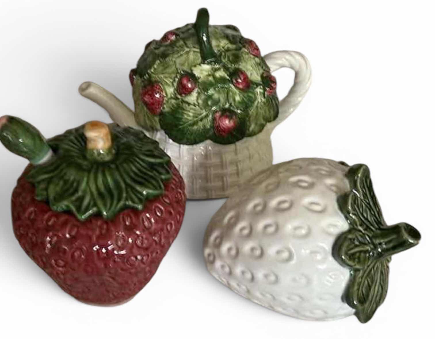 Photo 1 of 3 PC STRAWBERRY DECOR/KITCHEN ACCESSORIES