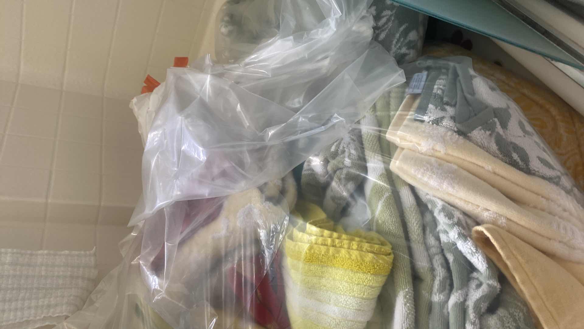 Photo 1 of BAGS OF BATH TOWELS