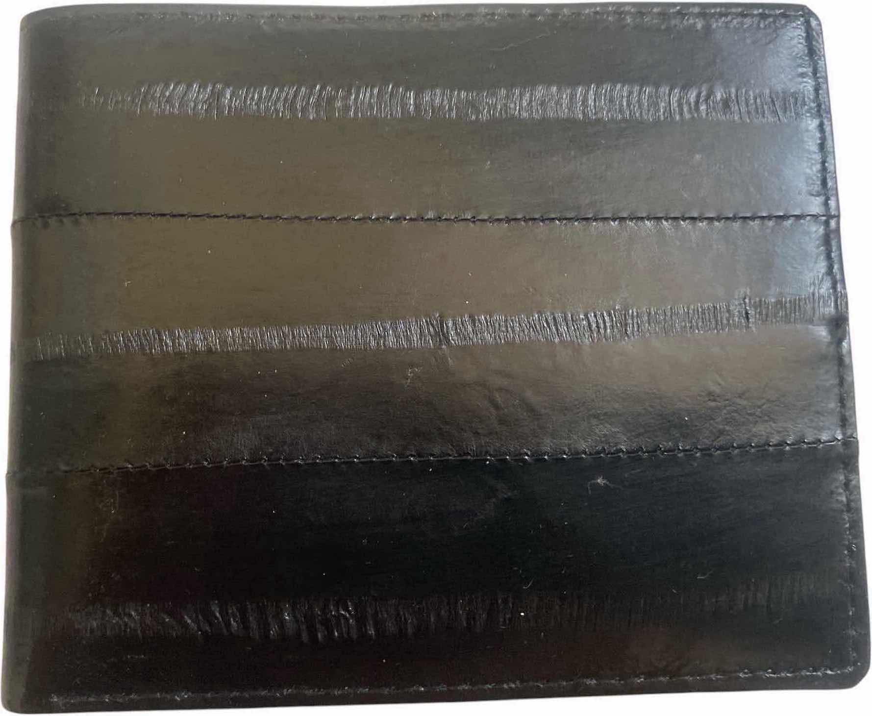 Photo 1 of BLACK EEL SKIN WALLET