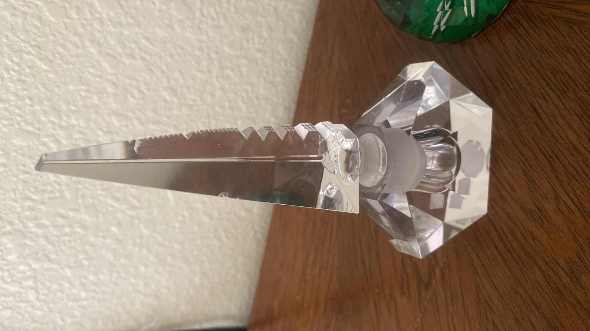 Photo 1 of 3-CRYSTAL PERFUME BOTTLES
