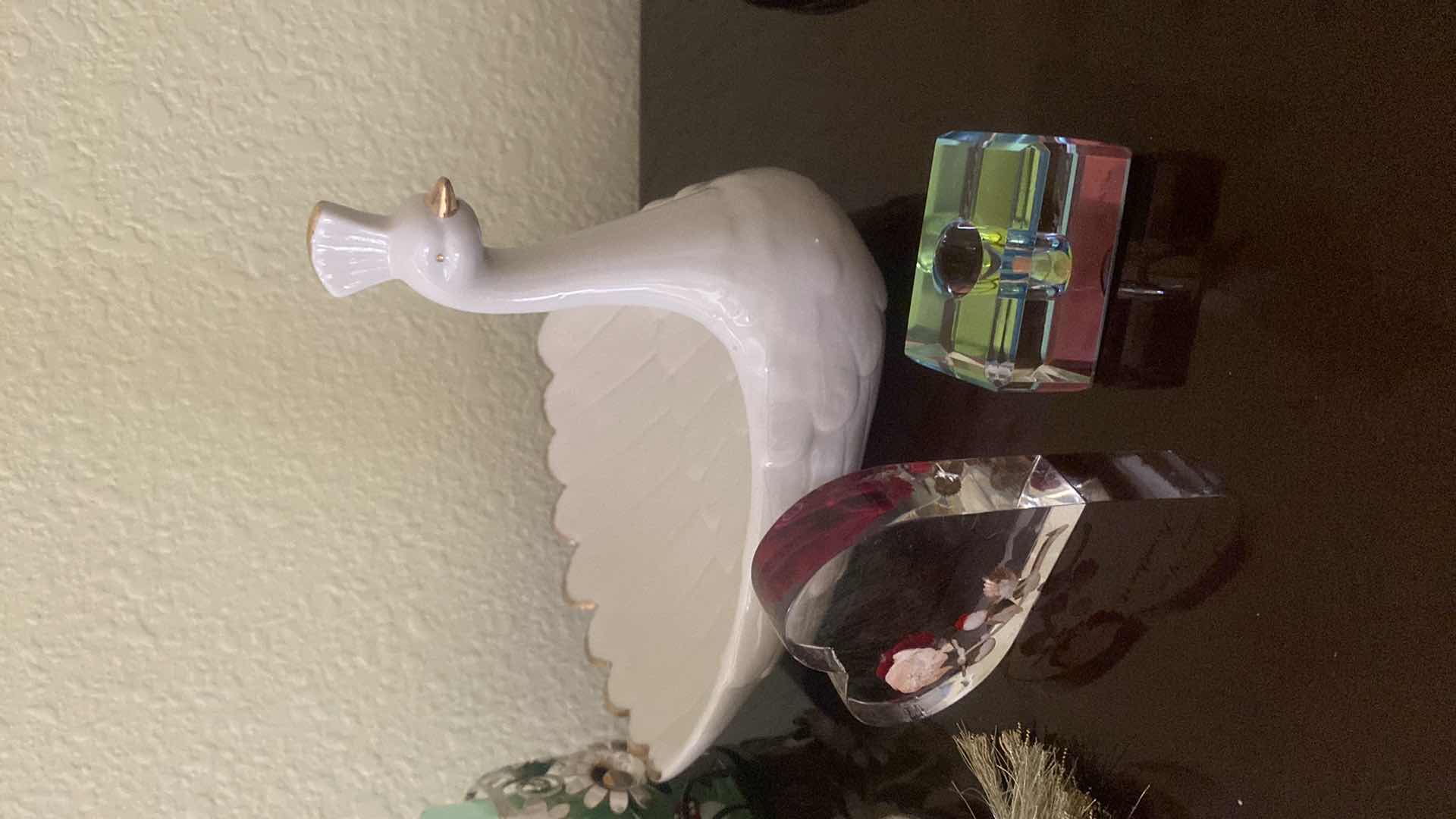 Photo 1 of PEACOCK TOWEL HOLDER, CANDLES, AND MORE