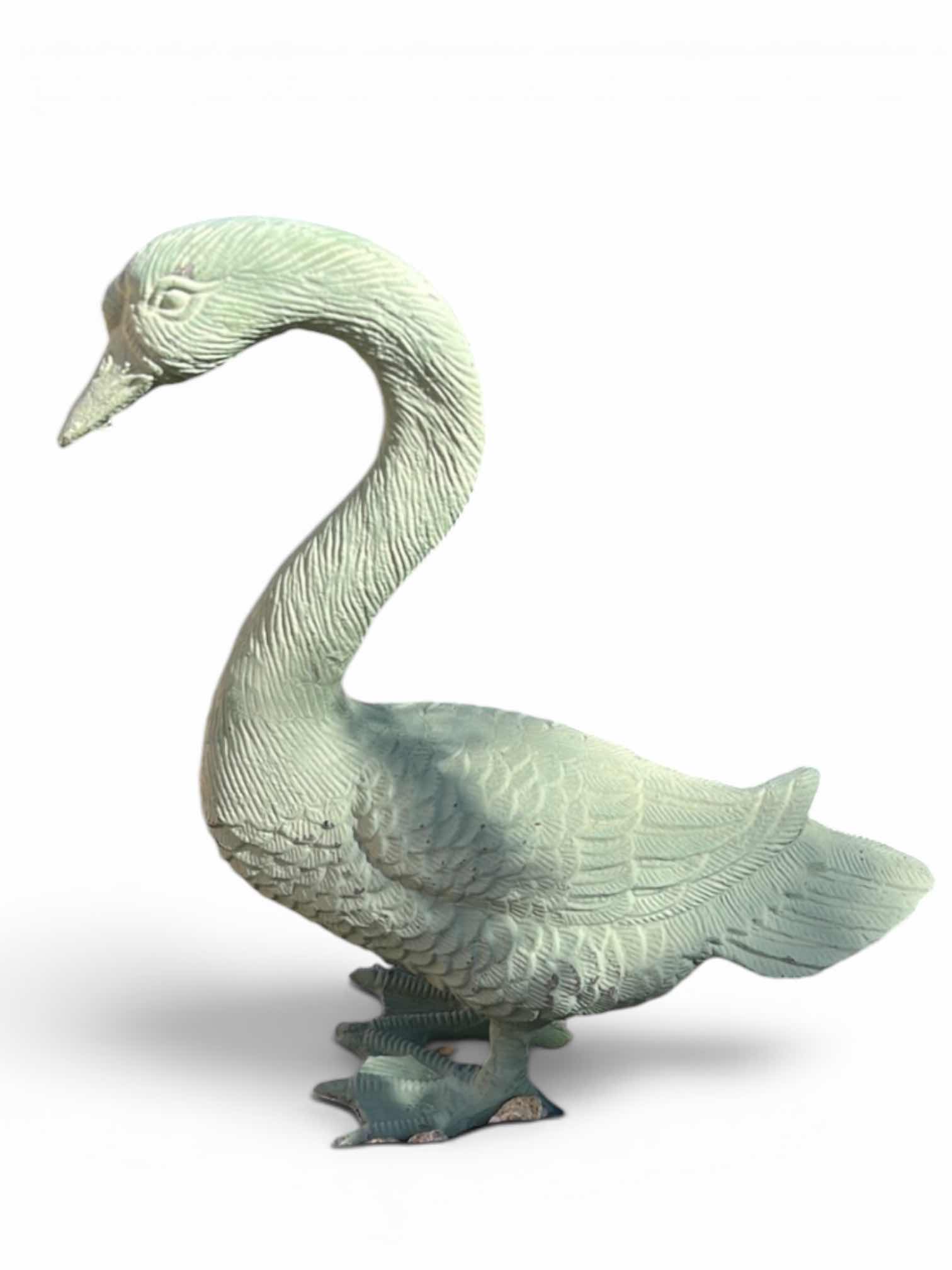 Photo 1 of CONCRETE GOOSE GARDEN STATUE H17”