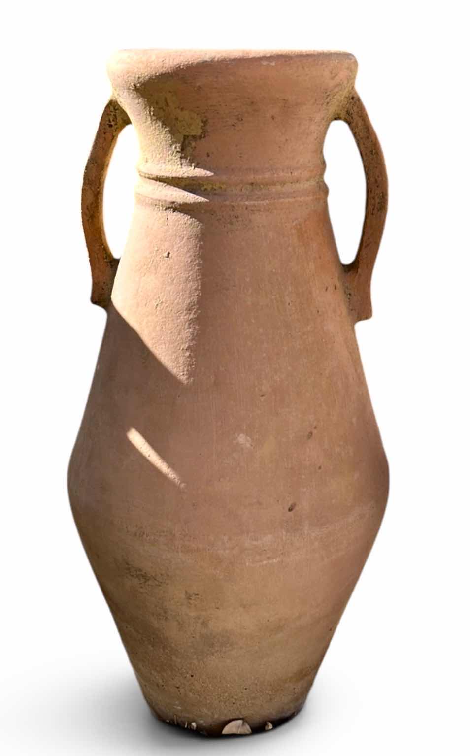 Photo 1 of VINTAGE TERRACOTTA FLOOR VASE H26” $900