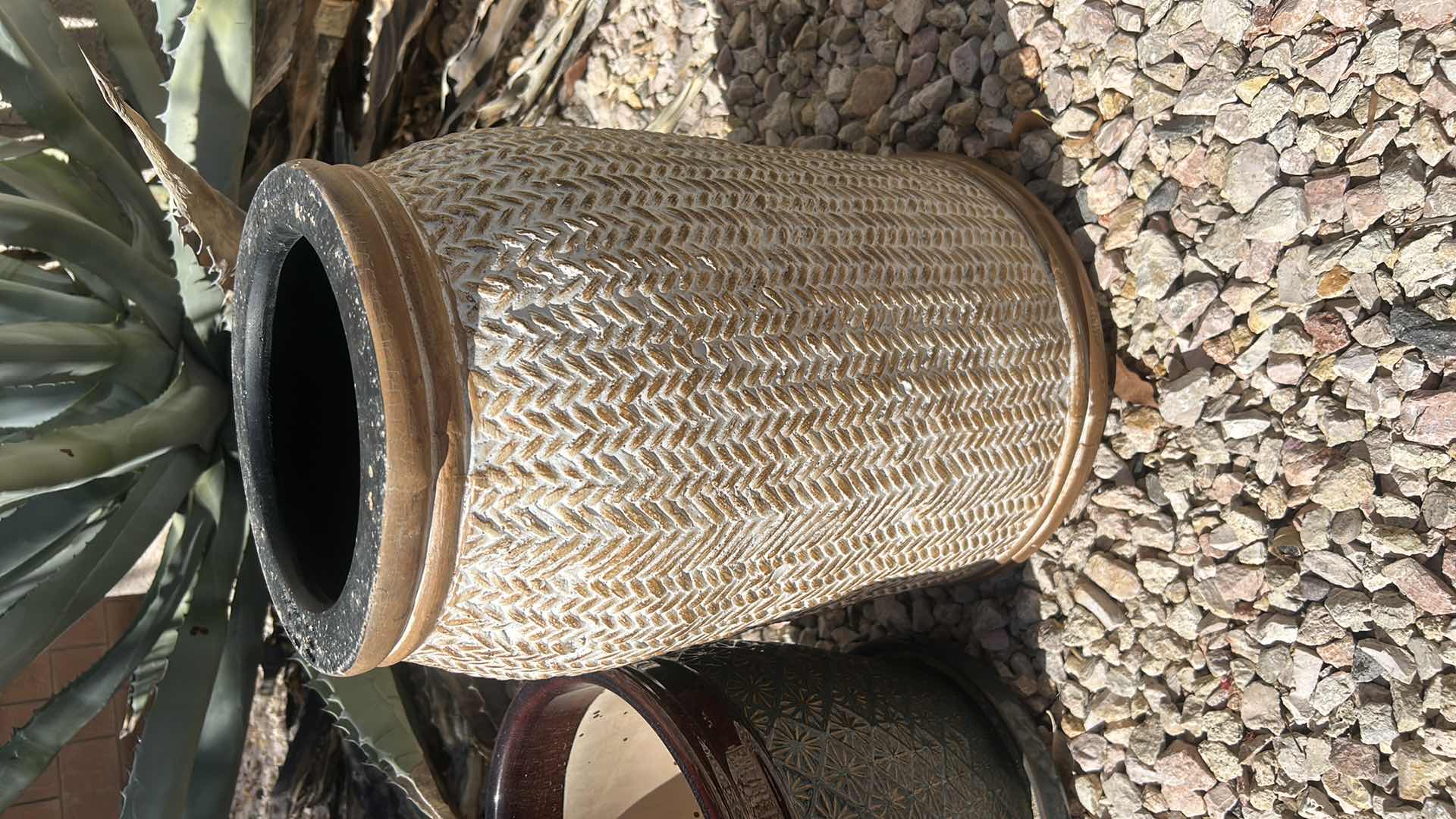 Photo 1 of OUTDOOR POTTERY (TALLEST H20”)