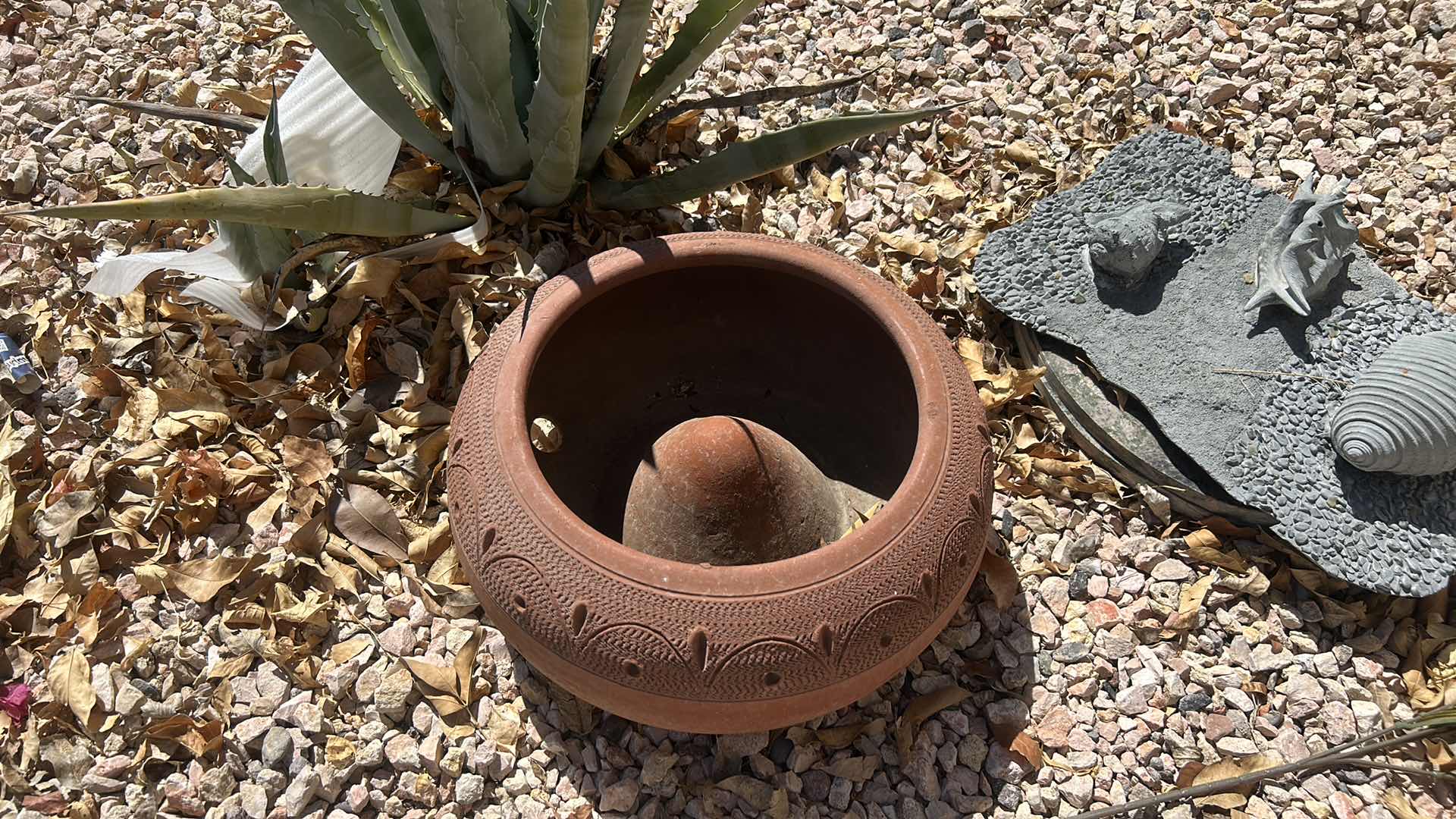 Photo 1 of TERRACOTTA CLAY GARDEN HOSE POTTERY