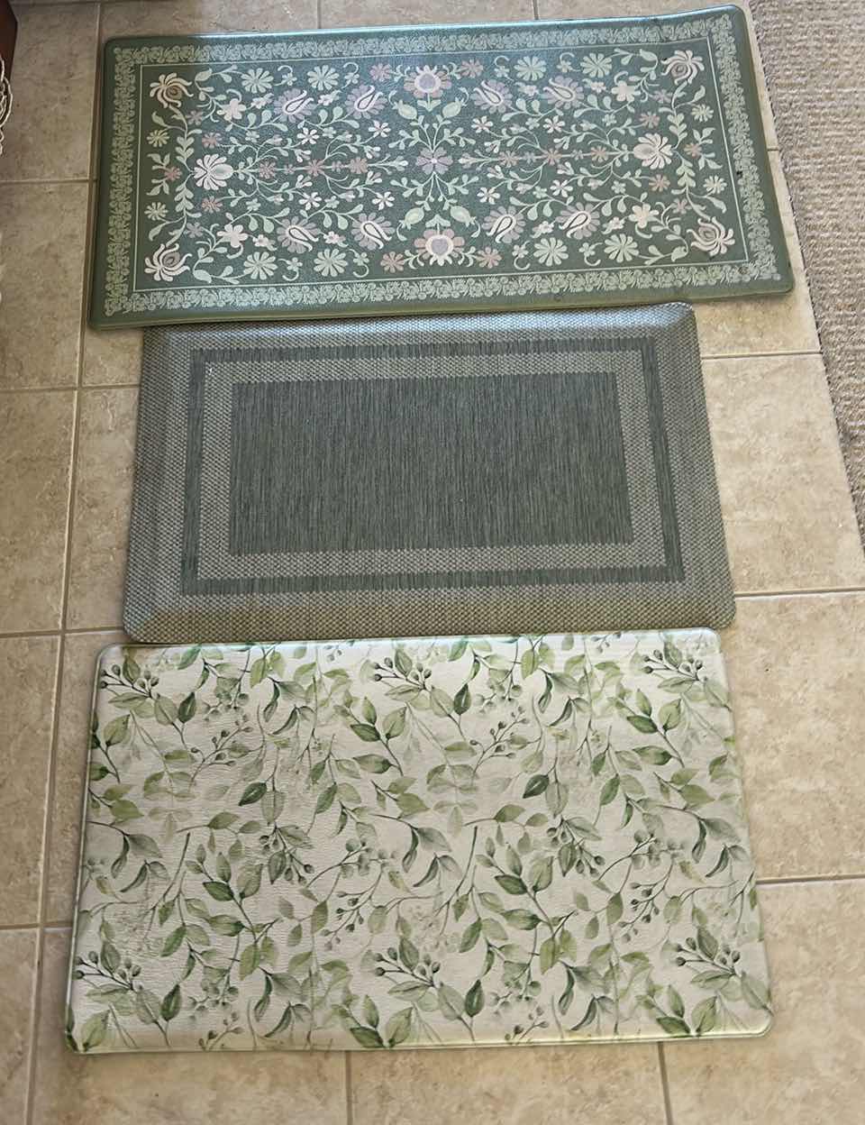 Photo 1 of THREE CUSHIONED DOORMATS