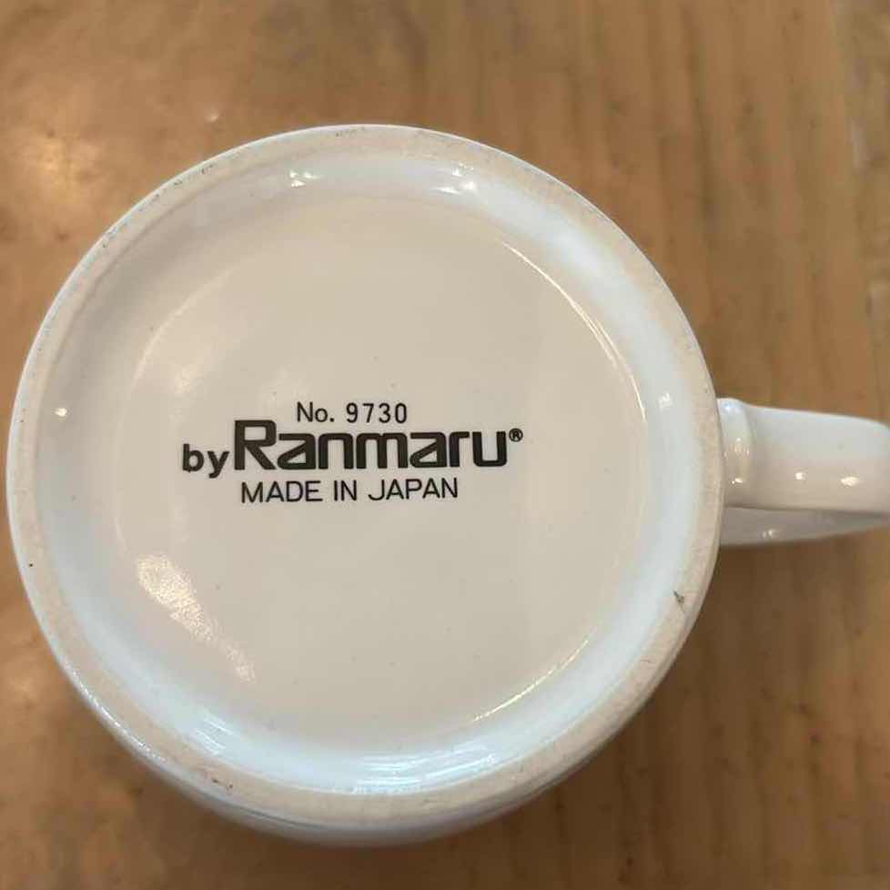 Photo 1 of (8)PCS VINTAGE RANMARU HOLLY TEA CUPS H2.5”