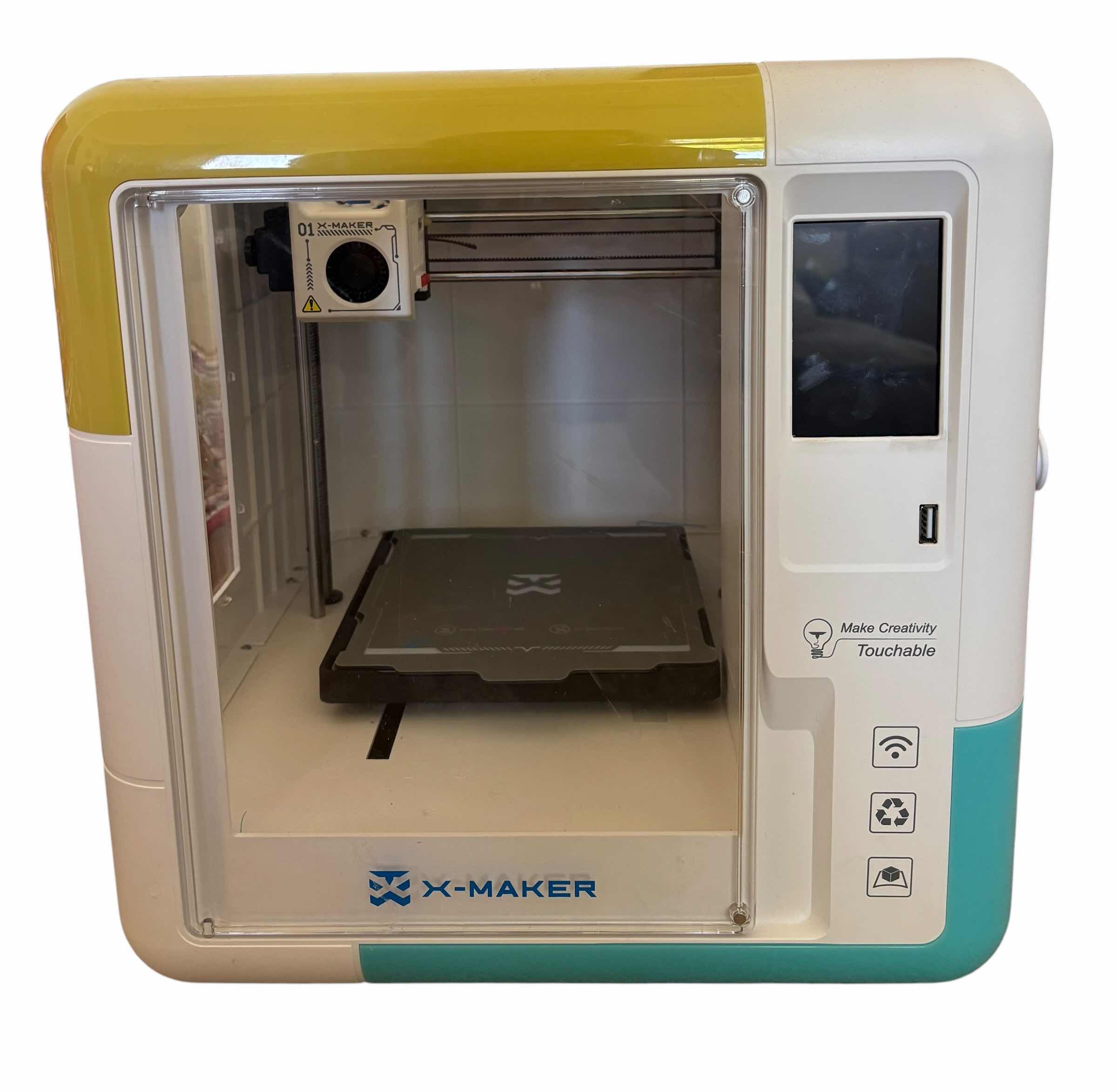 Photo 1 of AOSEED X-MAKER 3D PRINTER WITH SPOOLS OF MATERIAL $379