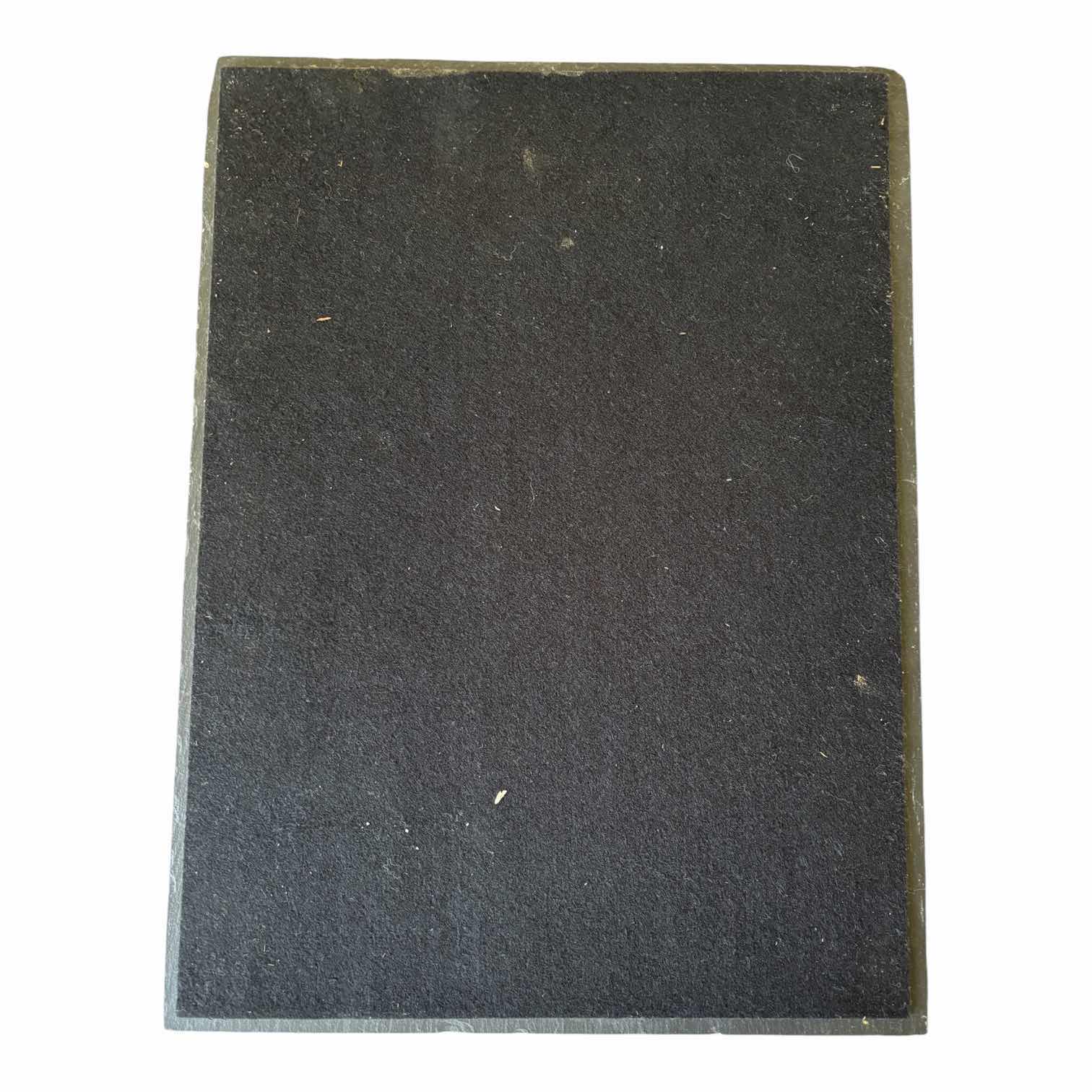 View 4 of RAW SLATE WITH FELT BOTTOMS (3) FOR TABLETOP 16” X 12”