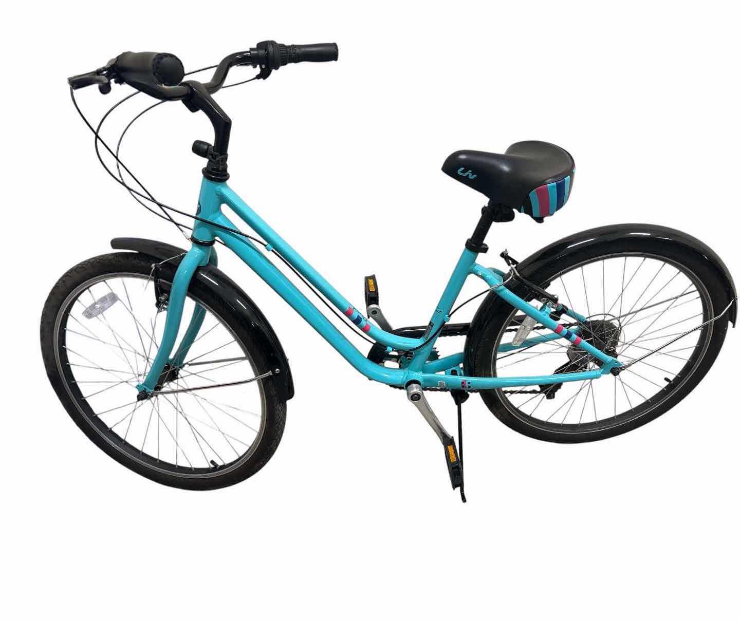 Photo 1 of LIV FLOURISH 26” COMFORT CRUISER BICYCLE WITH STEP-THROUGH FRAME, FRONT AND REAR FENDERS, KICKSTAND 26” TIRES TOTAL H37”