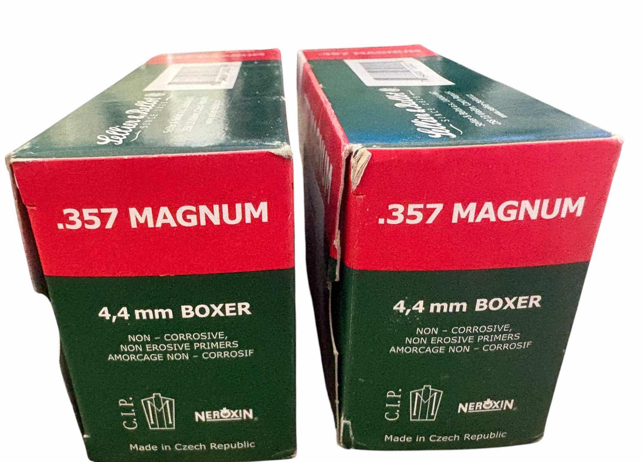 Photo 1 of (2)PCS DMJ .357 MAGNUM AMMUNITION