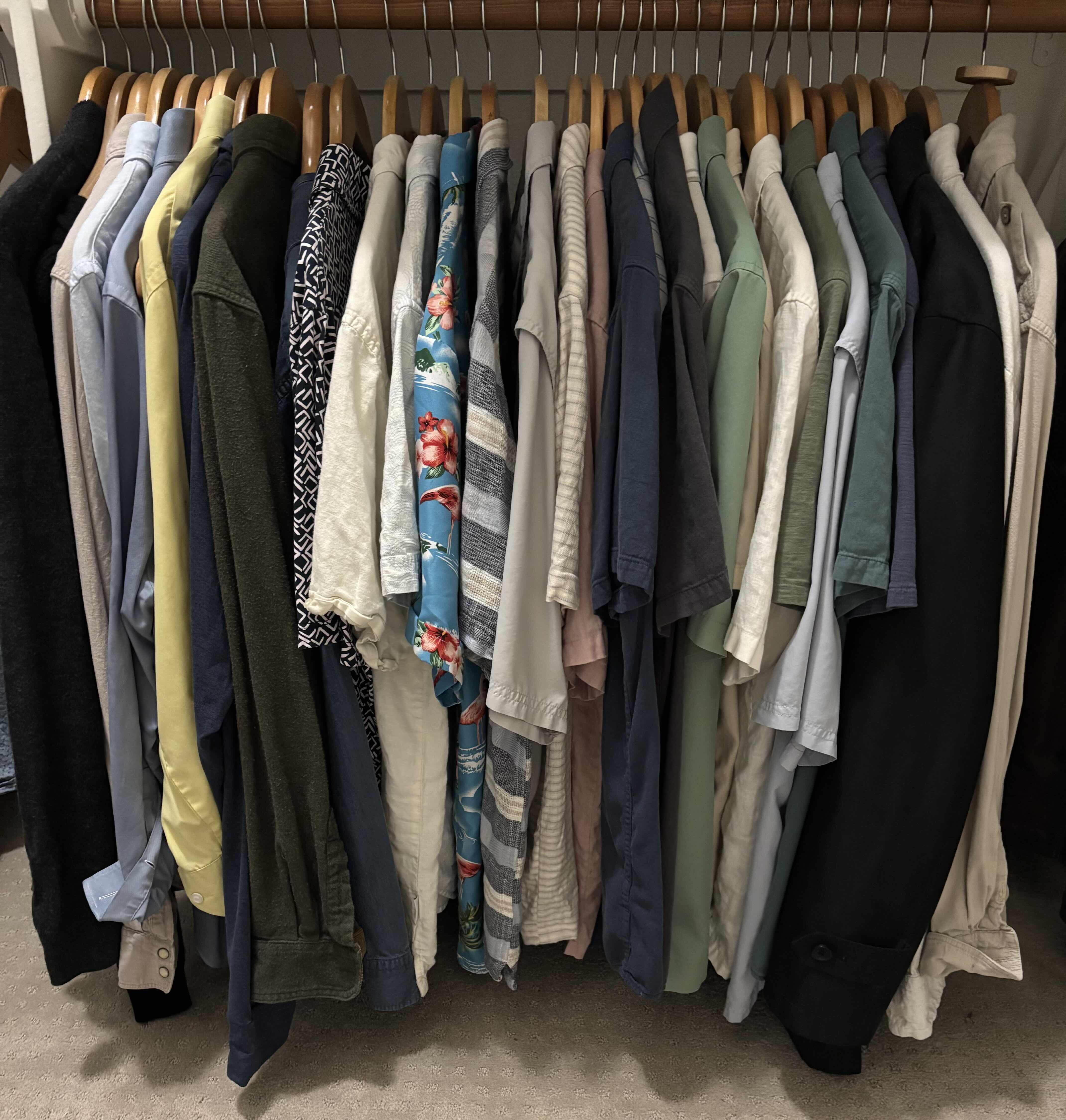 Photo 1 of MEN’S SHIRTS SIZE L/XL