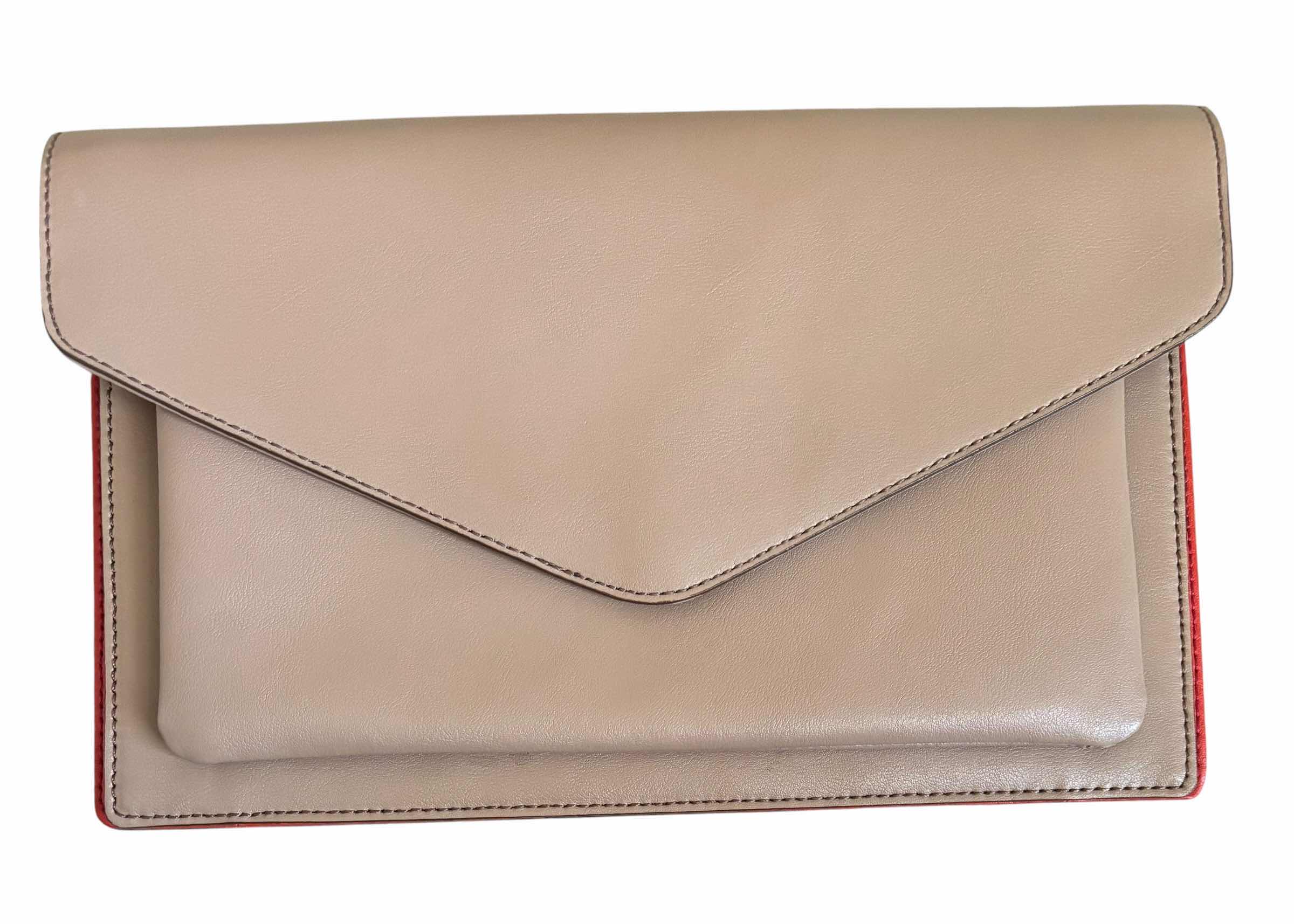 Photo 1 of BANANA REPUBLIC LEATHER CLUTCH