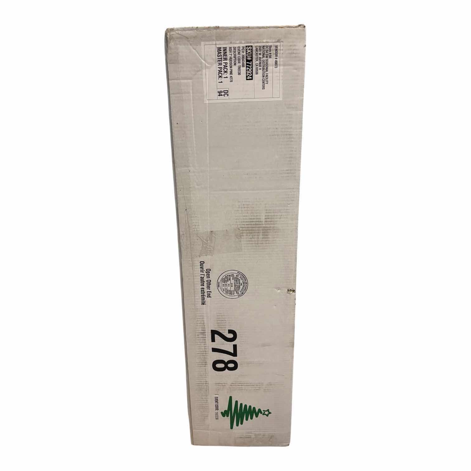 Photo 1 of NIB ASHLAND HUDSON PINE 7’ PRELIT CHRISTMAS TREE $360