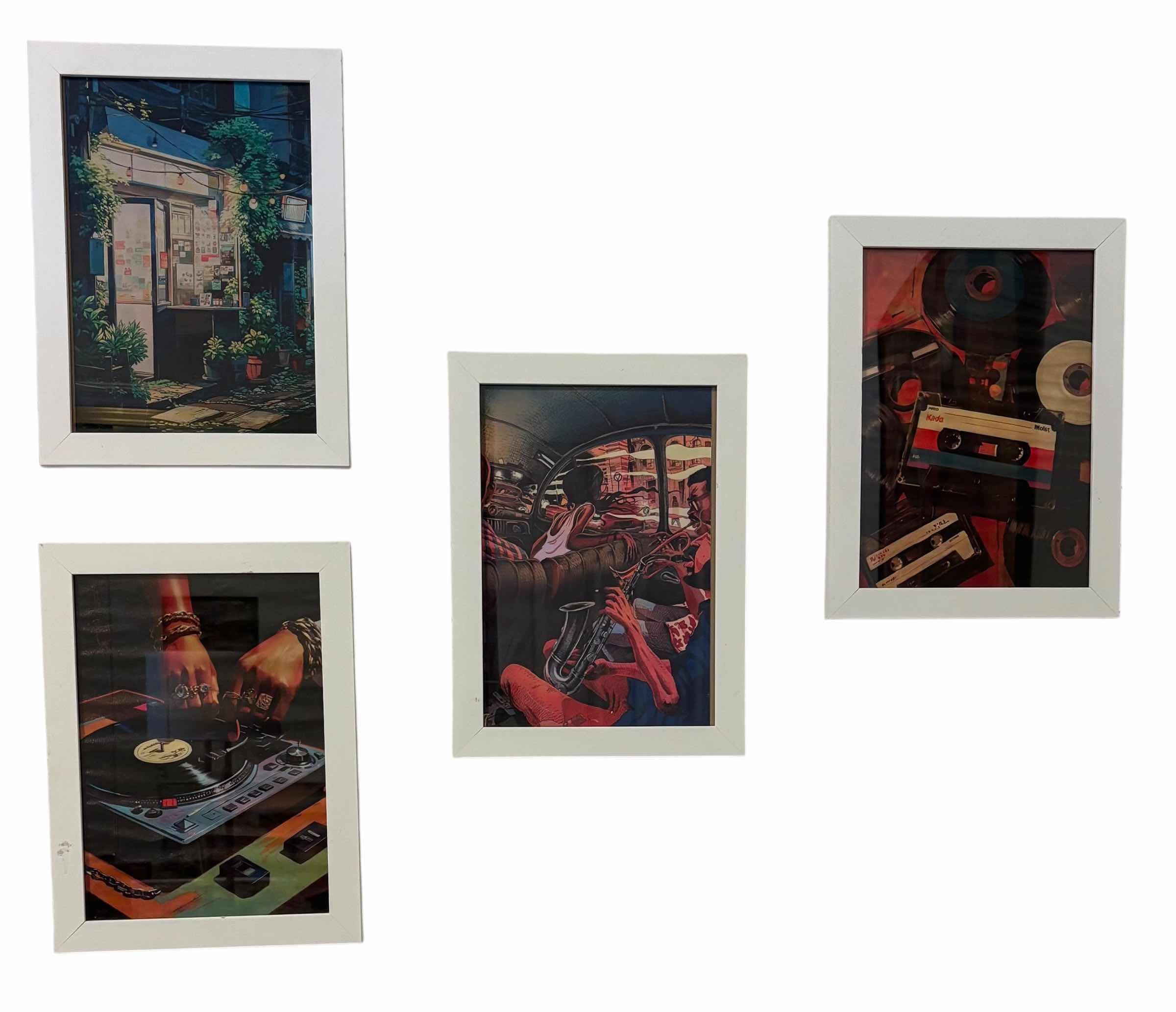 Photo 1 of WALL ART (4) 10” X 13”