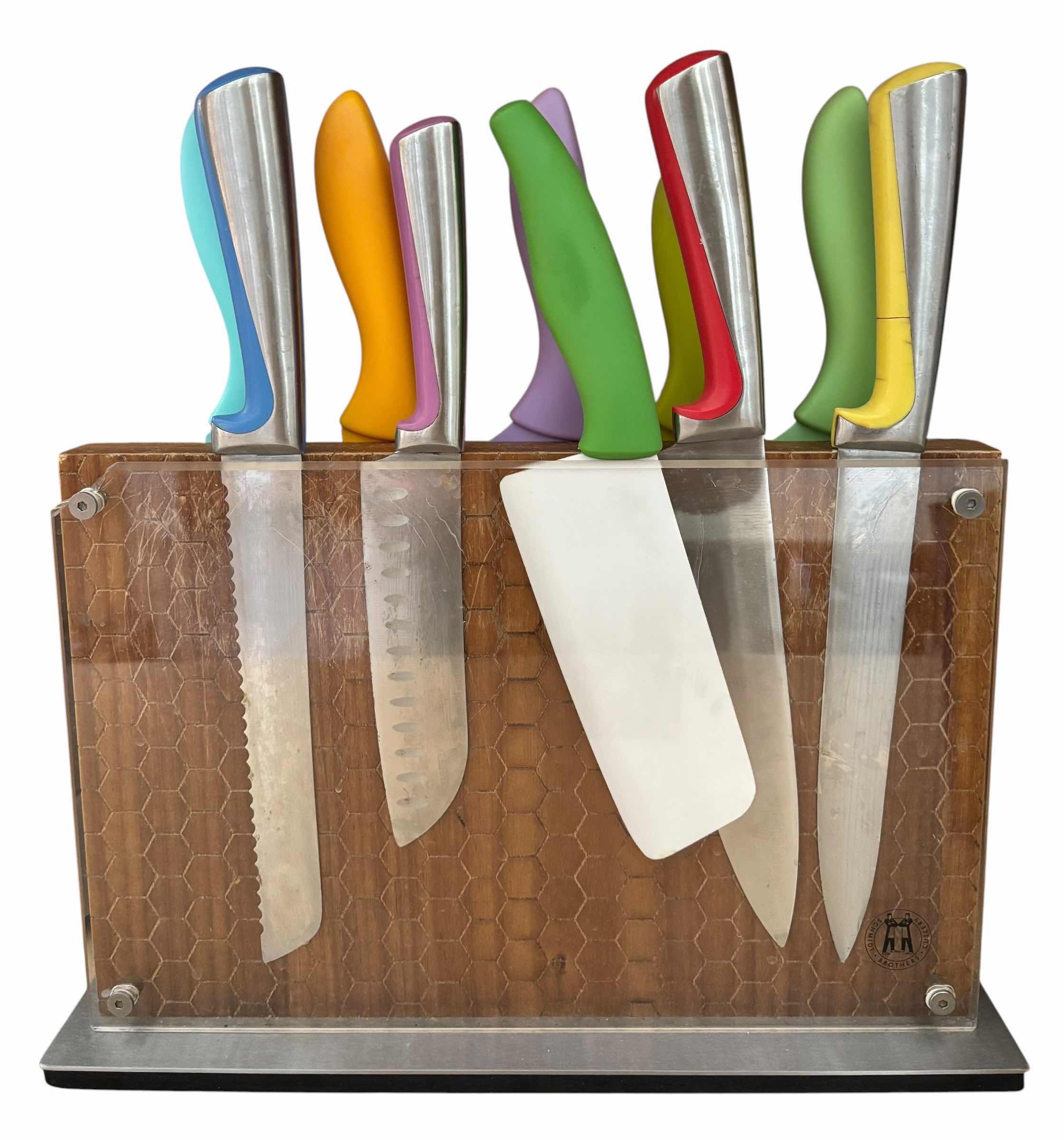Photo 1 of CUISINART KNIFE SET IN ACRYLIC HOLDER