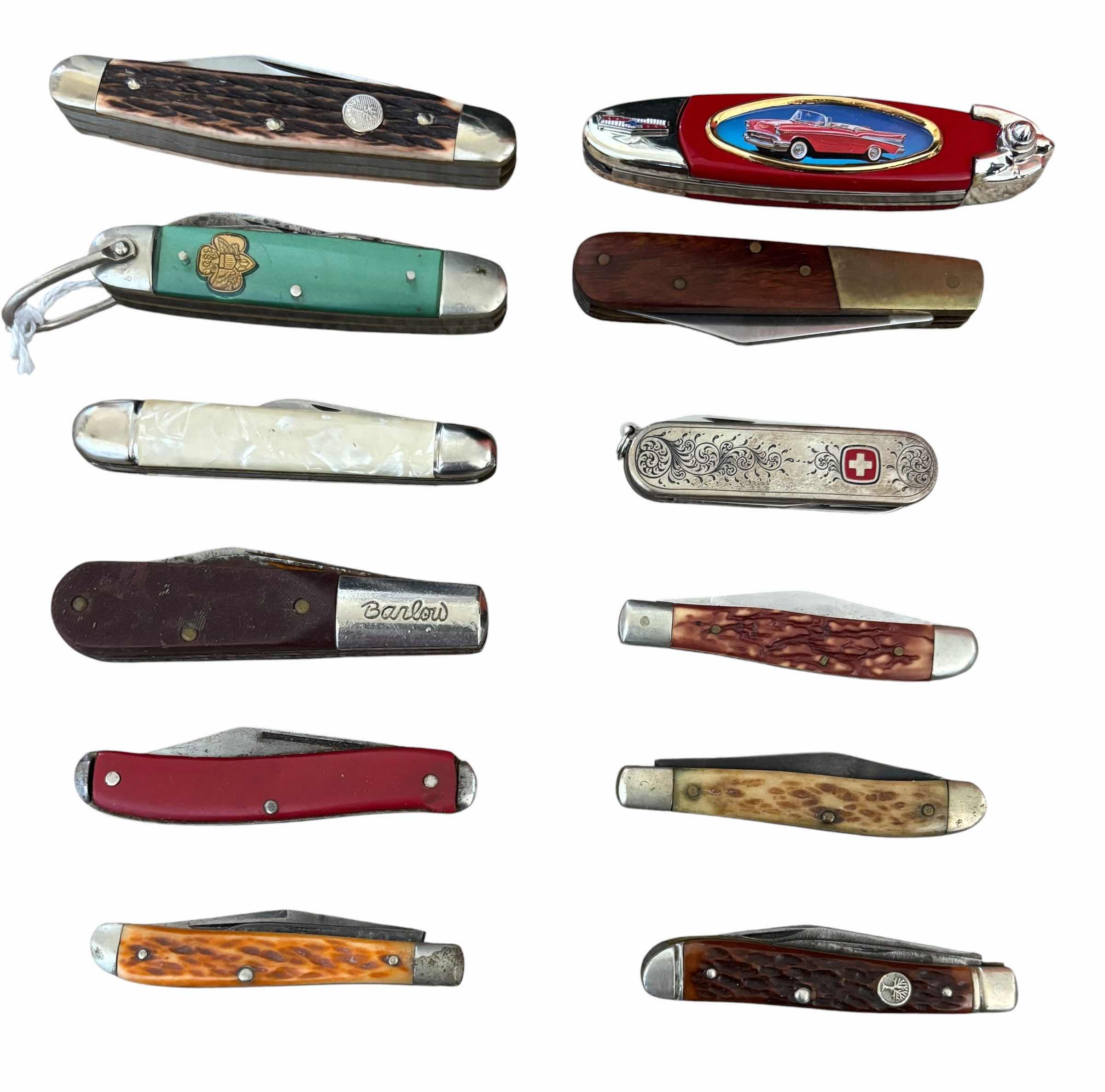 Photo 1 of COLLECTION OF POCKET KNIVES (12)
