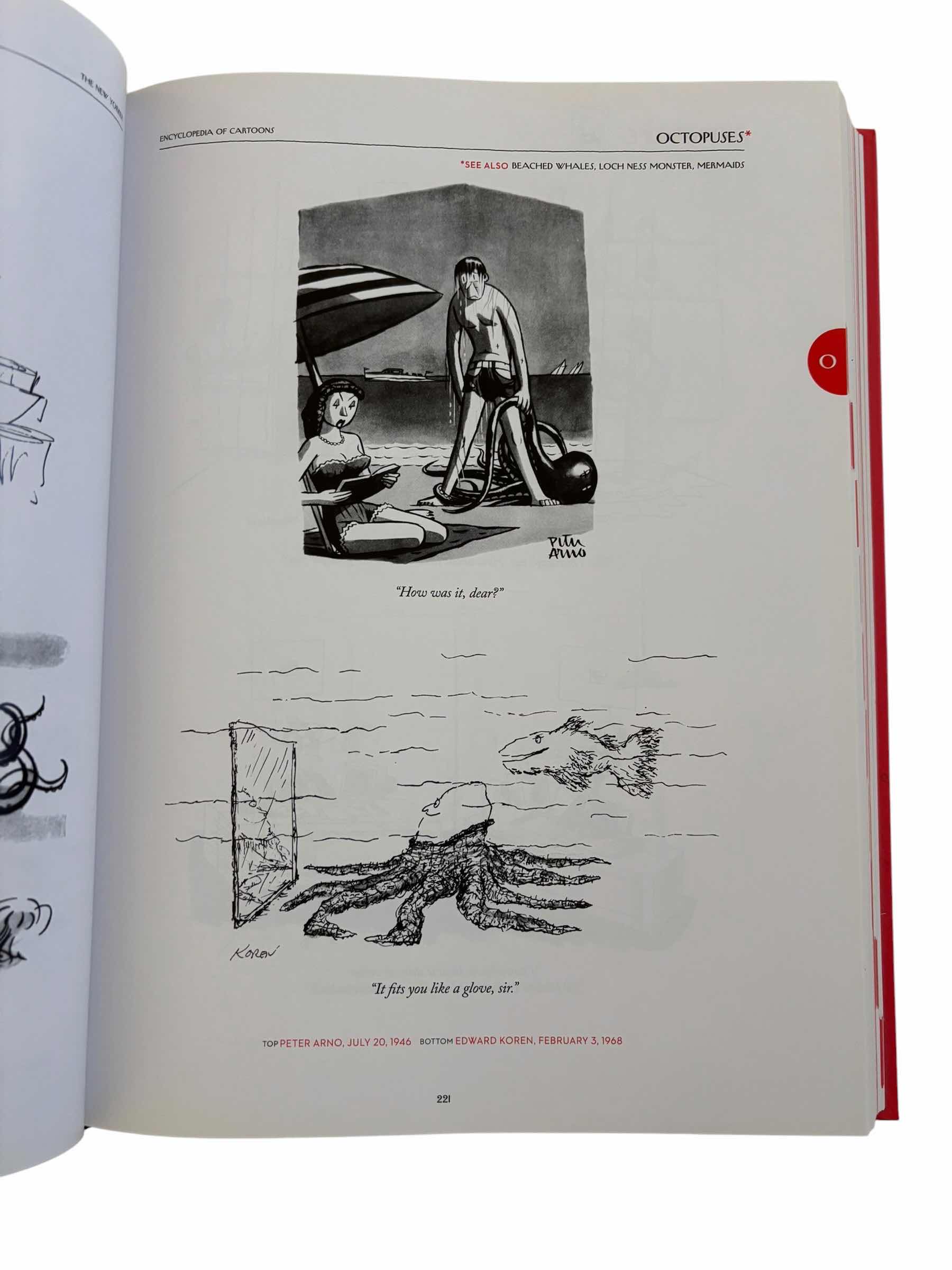 Photo 1 of NEW YORKER ENCYCLOPEDIA OF CARTOONS, SERIES A-Z $110