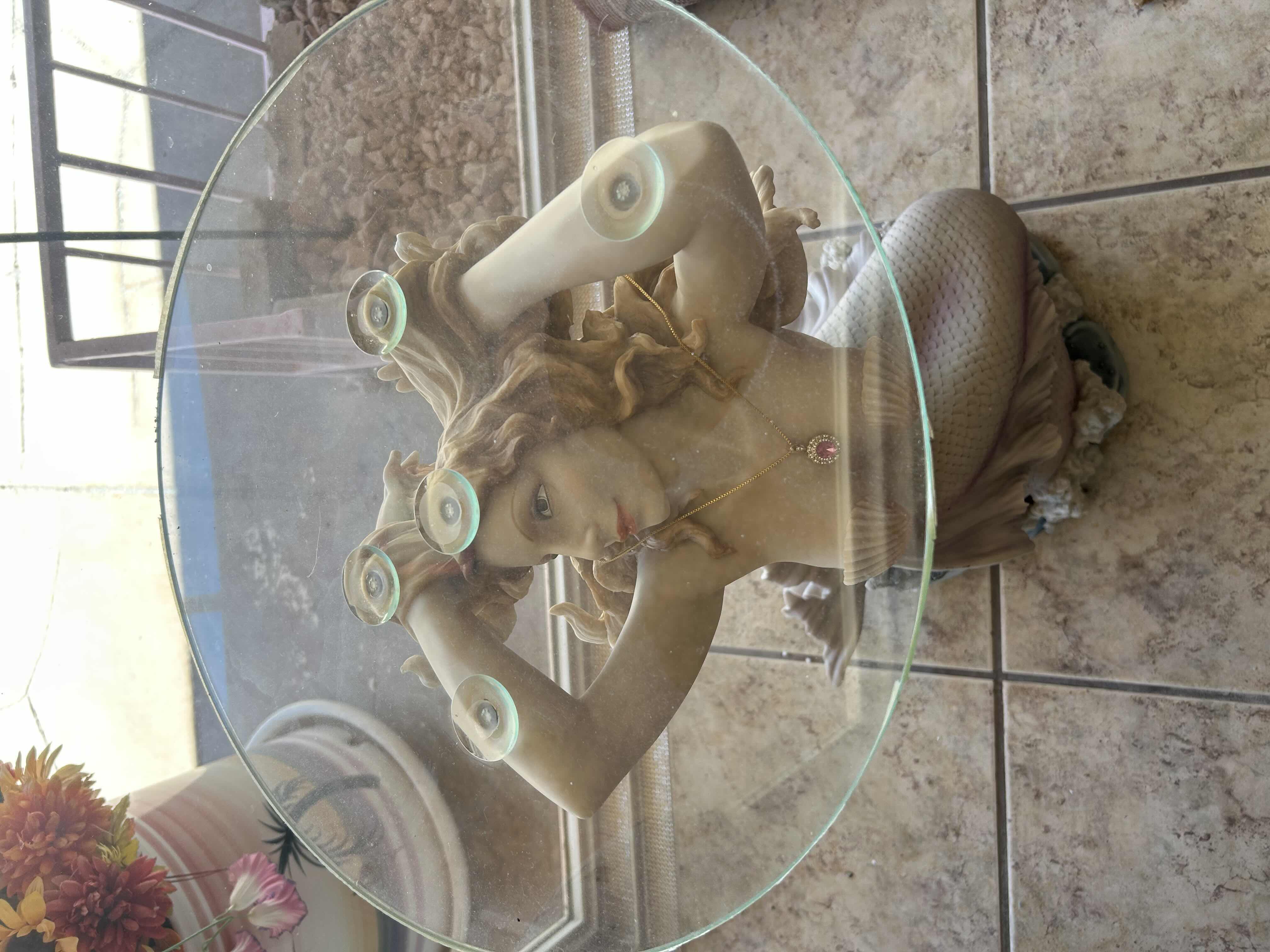 Photo 1 of ROUND MERMAID SIDE TABLE