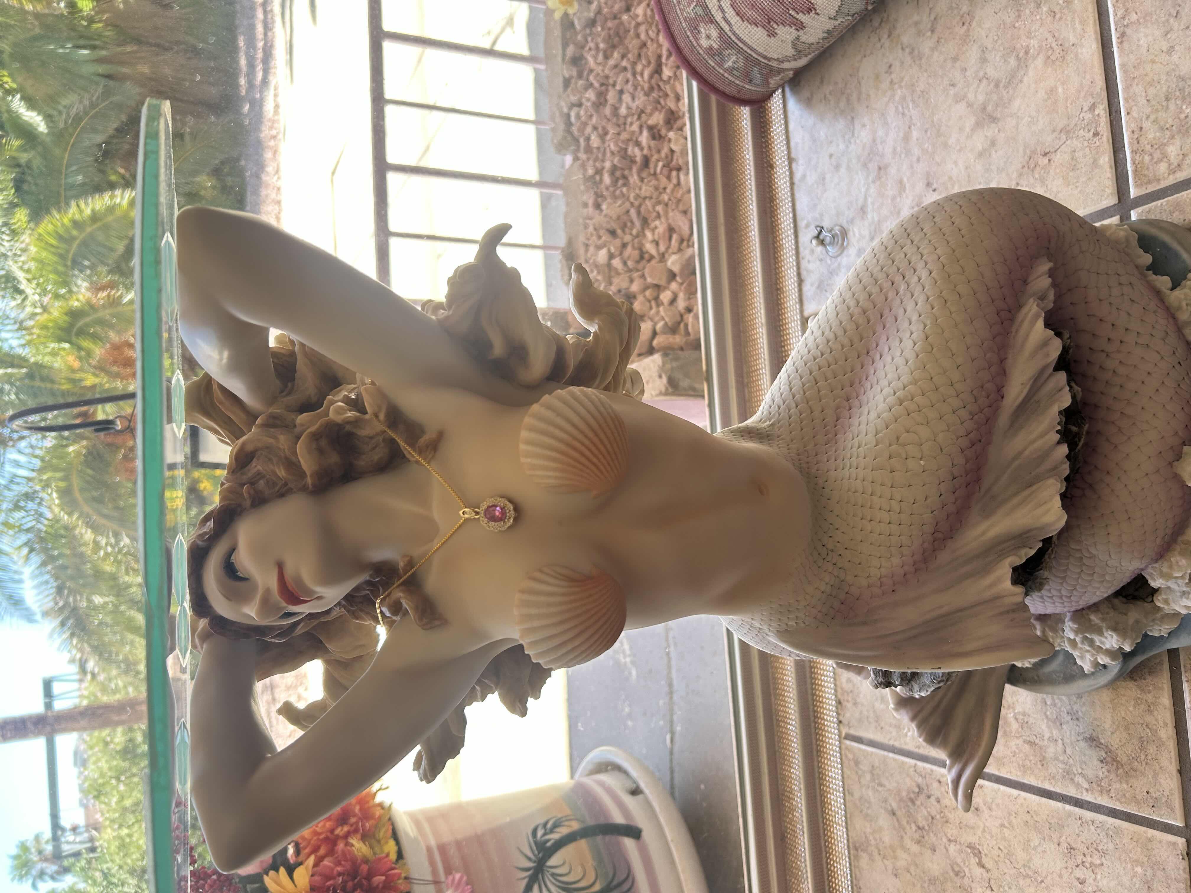 Photo 1 of ROUND MERMAID SIDE TABLE