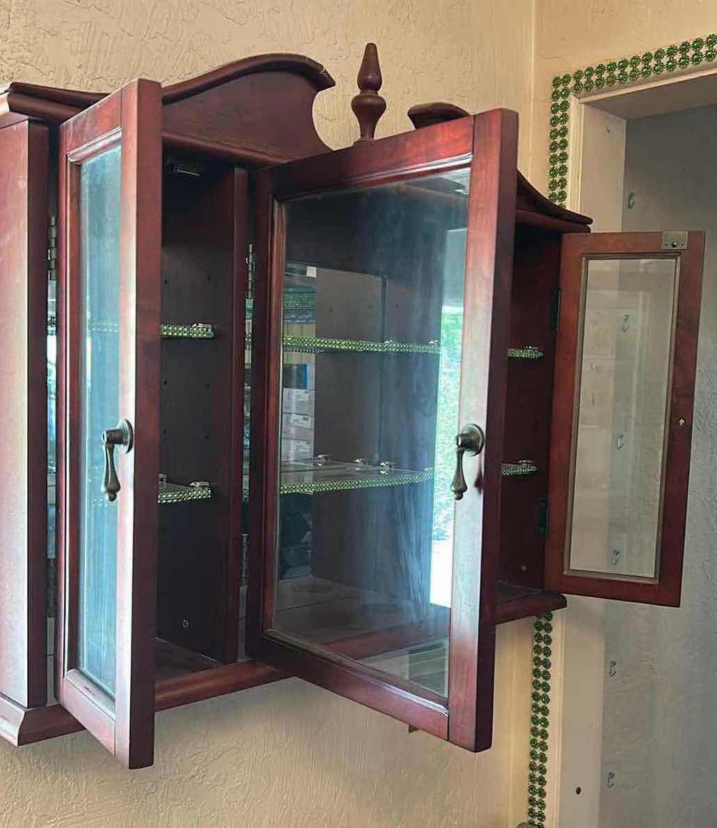 Photo 1 of VINTAGE WALL CURIO CABINET