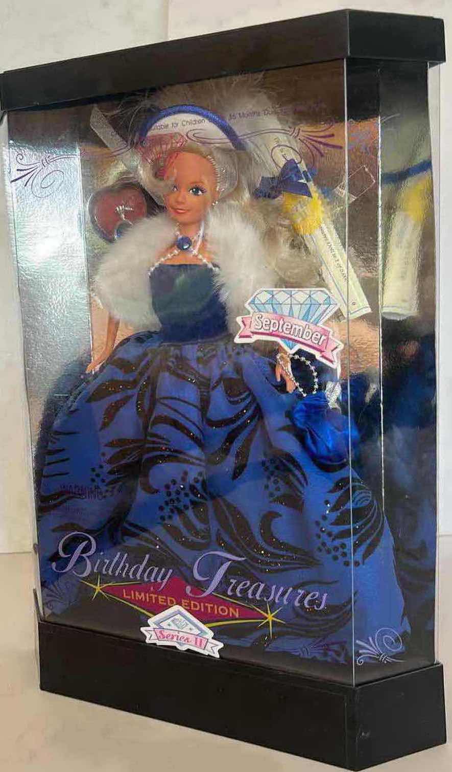 Photo 1 of NIB- VINTAGE FASHION CORNER BIRTHDAY TREASURES SEPTEMBER LIMITED EDITION DOLL BY LUCKY IND