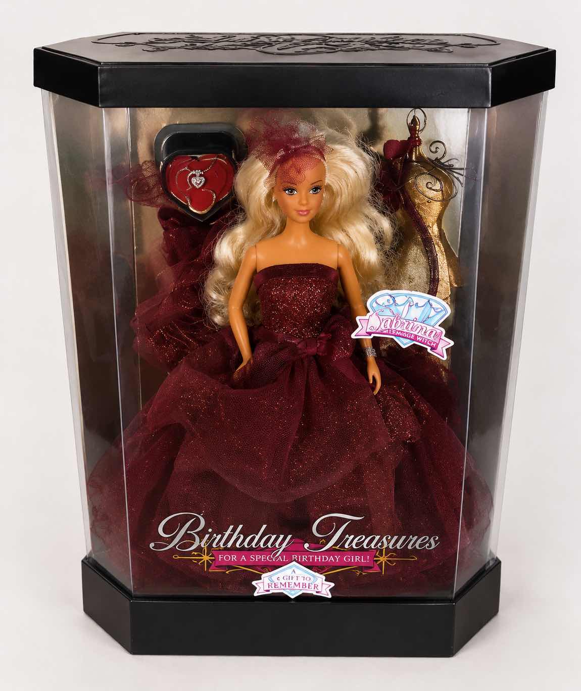 Photo 1 of NIB - VINTAGE FASHION CORNER BIRTHDAY TREASURES JANUARY LIMITED EDITION DOLL BY LUCKY IND