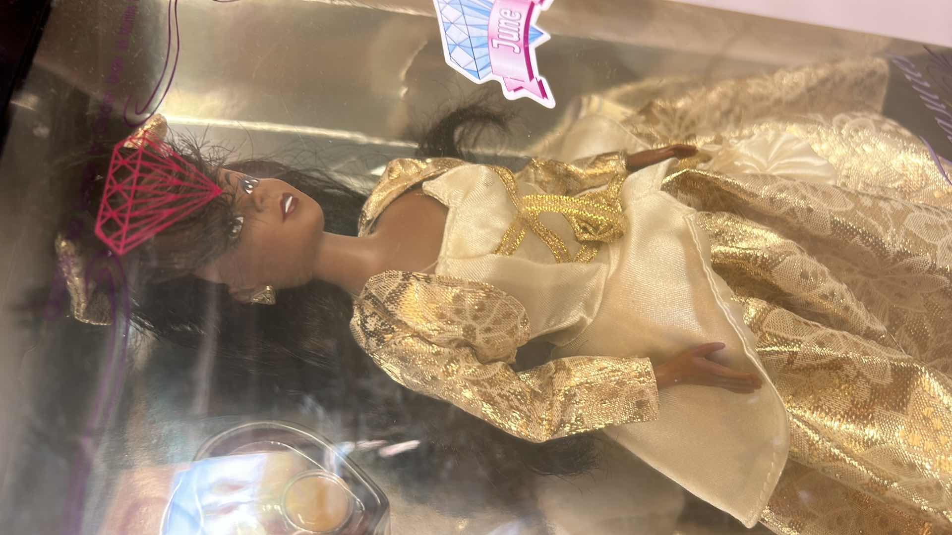 Photo 1 of NIB - VINTAGE FASHION CORNER BIRTHDAY TREASURES JULY LIMITED EDITION DOLL BY LUCKY IND.