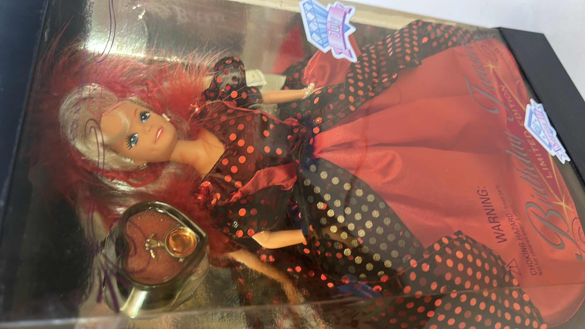 Photo 1 of NIB - FASHION CORNER BIRTHDAY TREASURES JULY LIMITED EDITION DOLL