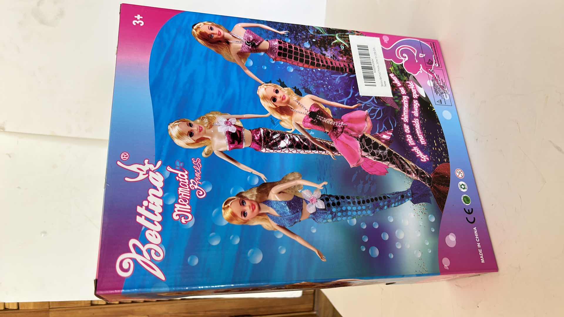 Photo 1 of NIB BETTINA MERMAID PRINCESS DOLL WITH SEAHORSE PLAY GIFT SET.