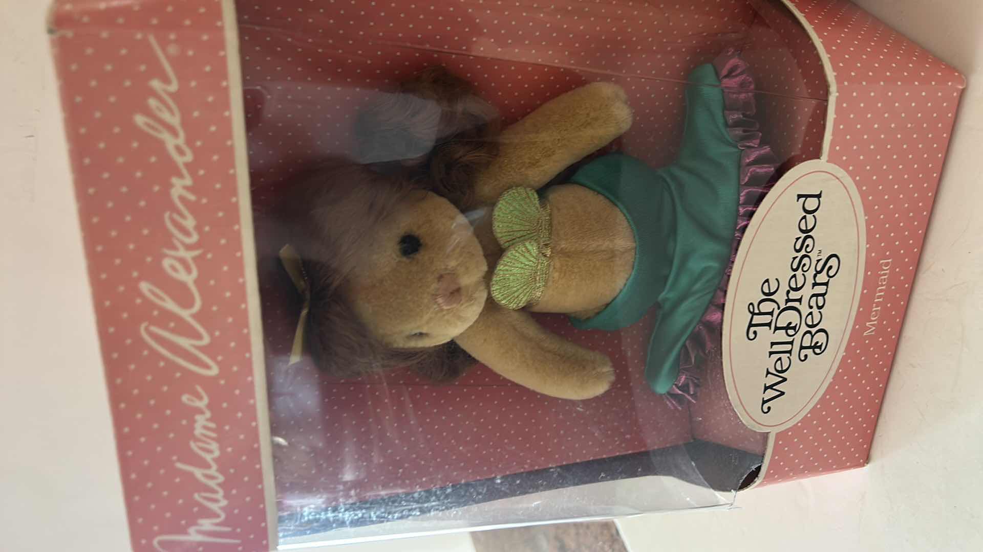 Photo 1 of 2 NIB DOLLS - MADAME ALEXANDER MERMAID TEDDY BEAR & DISNEY TANGLED RAPUNZEL DOLL