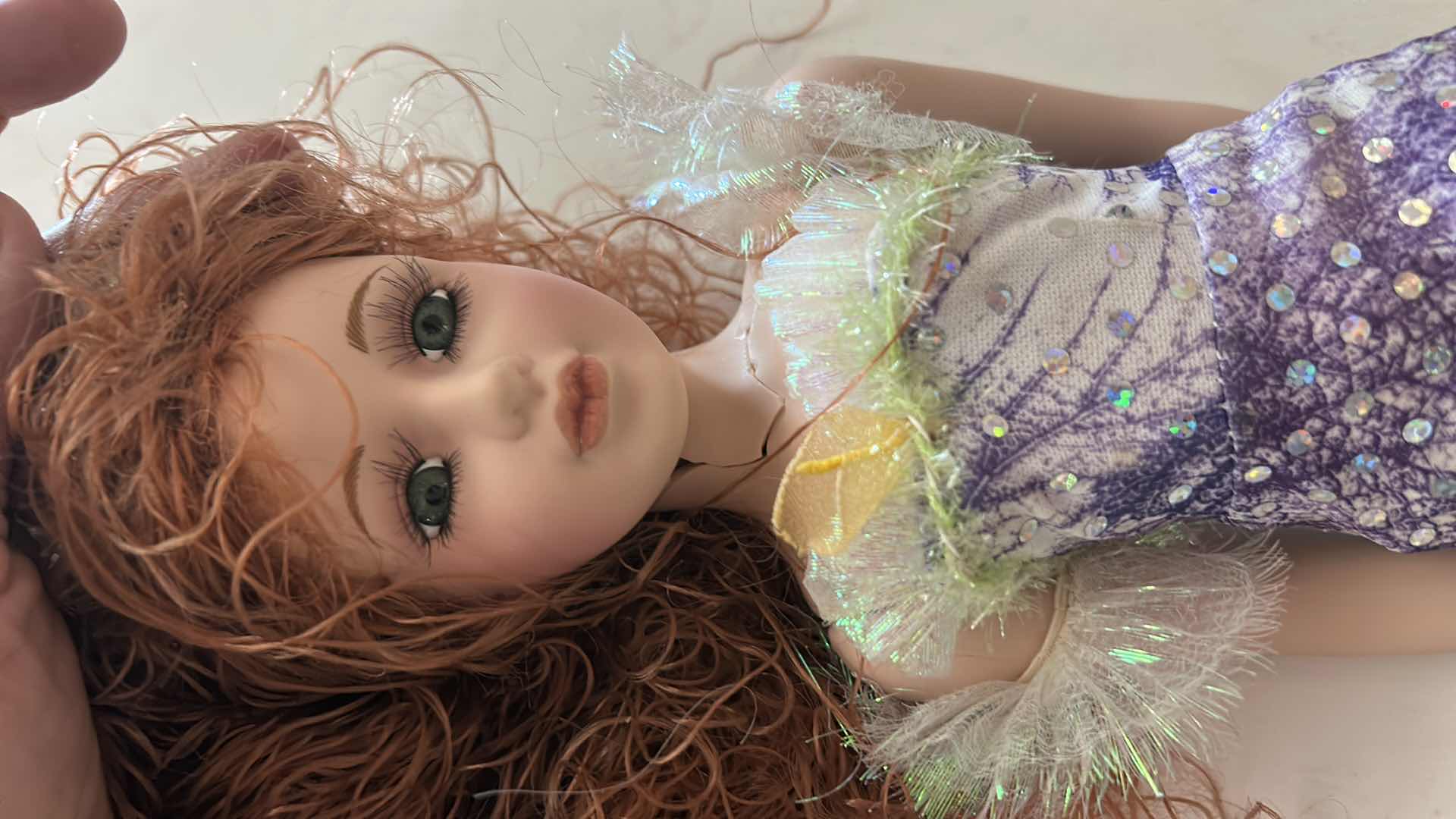 Photo 1 of DUCK HOUSE HEIRLOOM PORCELAIN DOLL LIMITED EDITION NUMBER 005 OF 5000.