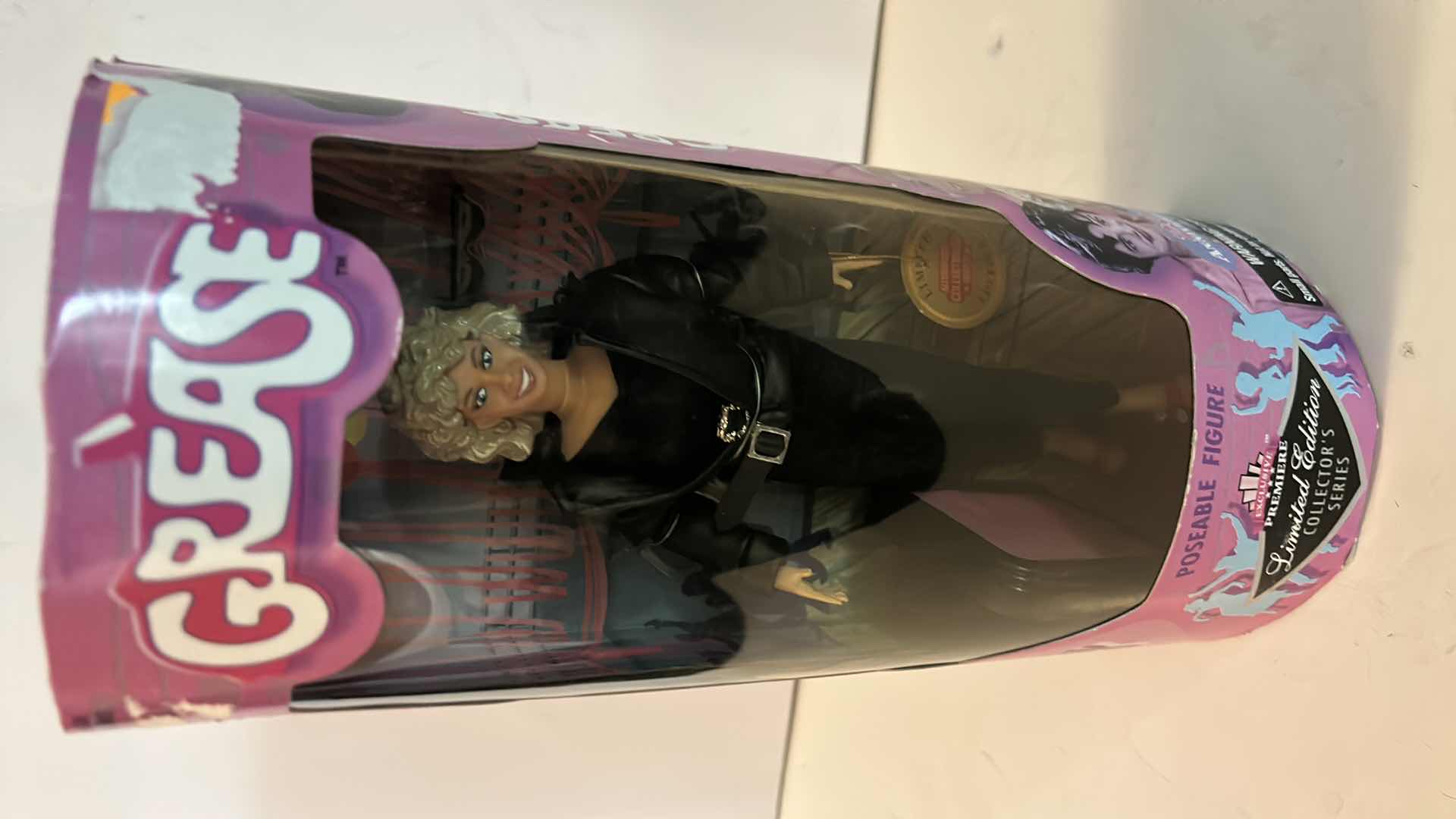 Photo 1 of NIB VINTAGE 1998 "GREASE" THE MOVIE POSEABLE FIGURE DOLL