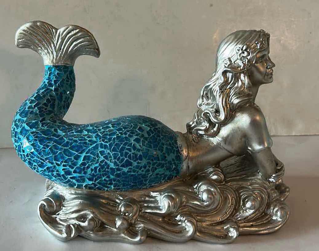 Photo 1 of RESIN MERMAID SCULPTURE FIGURINE